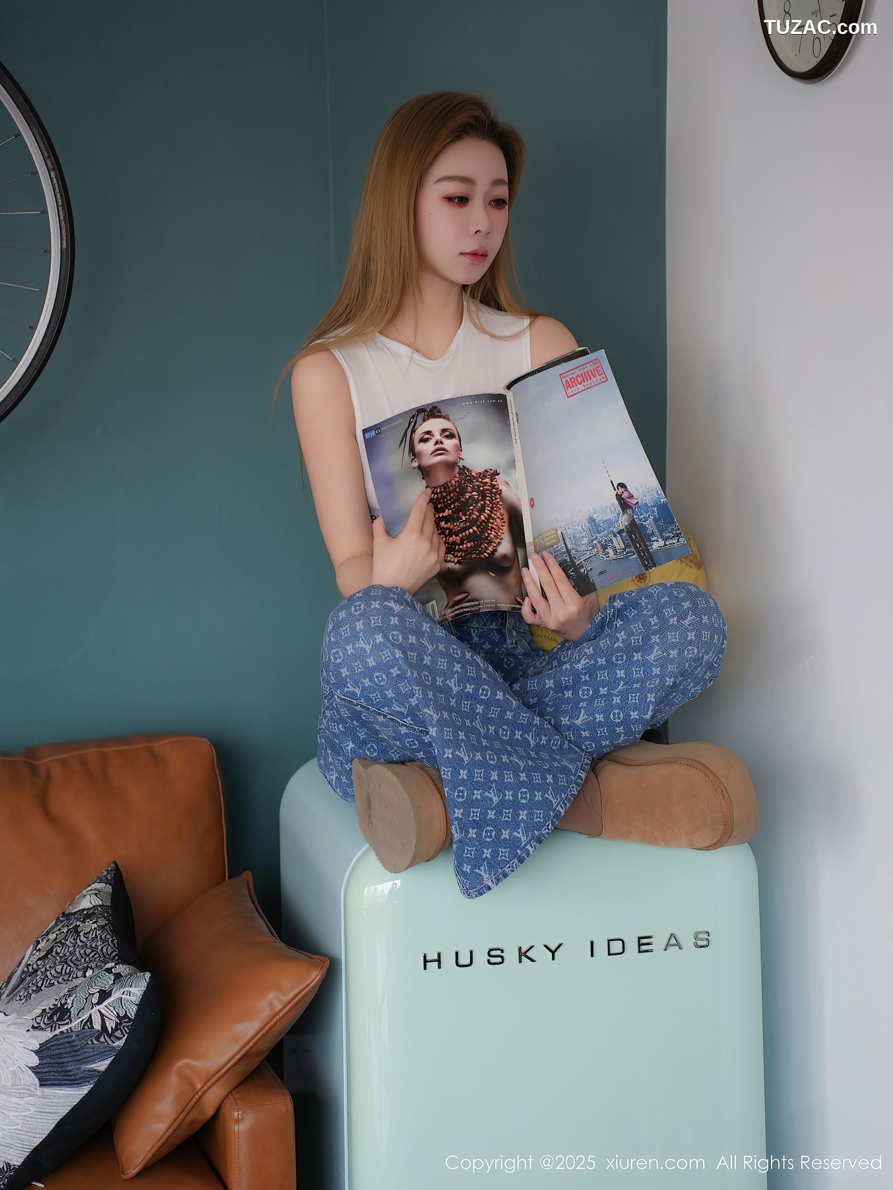 XiuRen秀人网-9754-糖糖-透视黑纱运动内衣美臀-2025.01.14