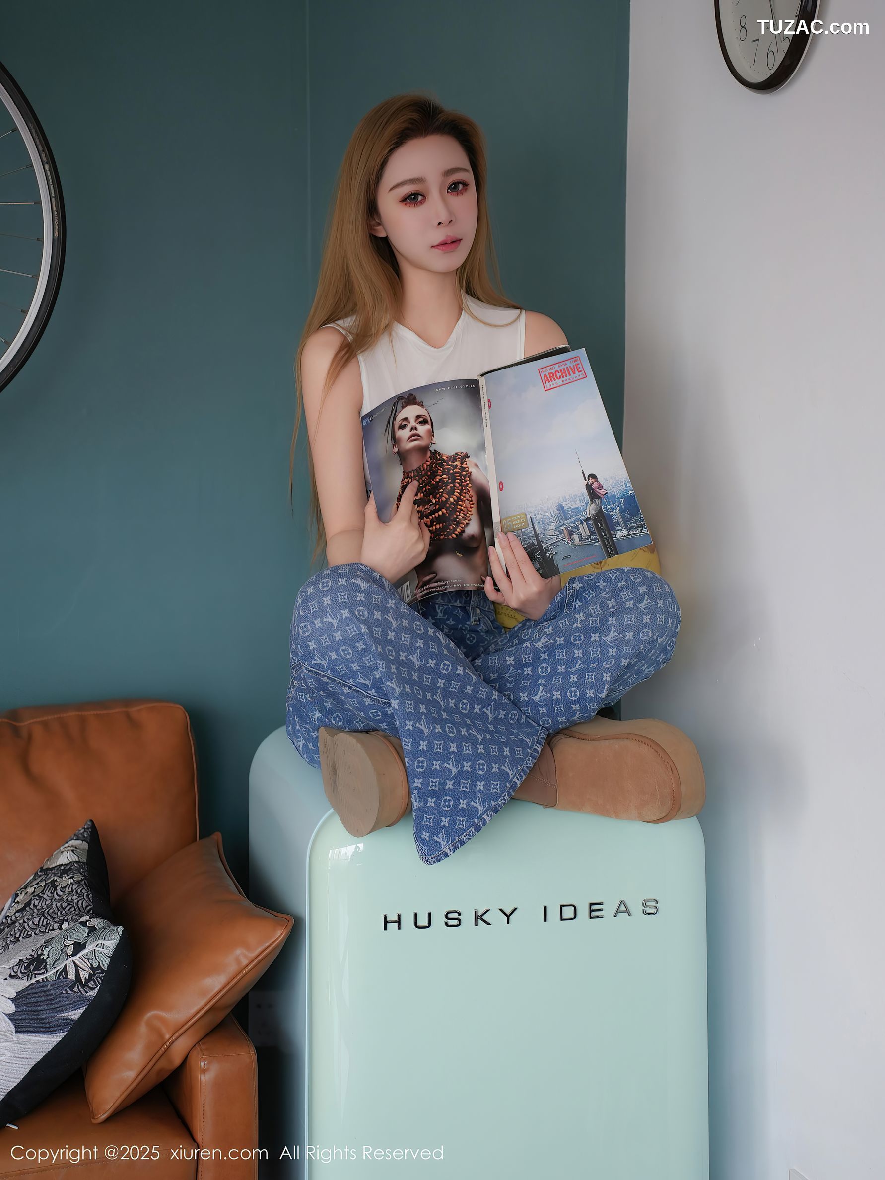 XiuRen秀人网-9754-糖糖-透视黑纱运动内衣美臀-2025.01.14