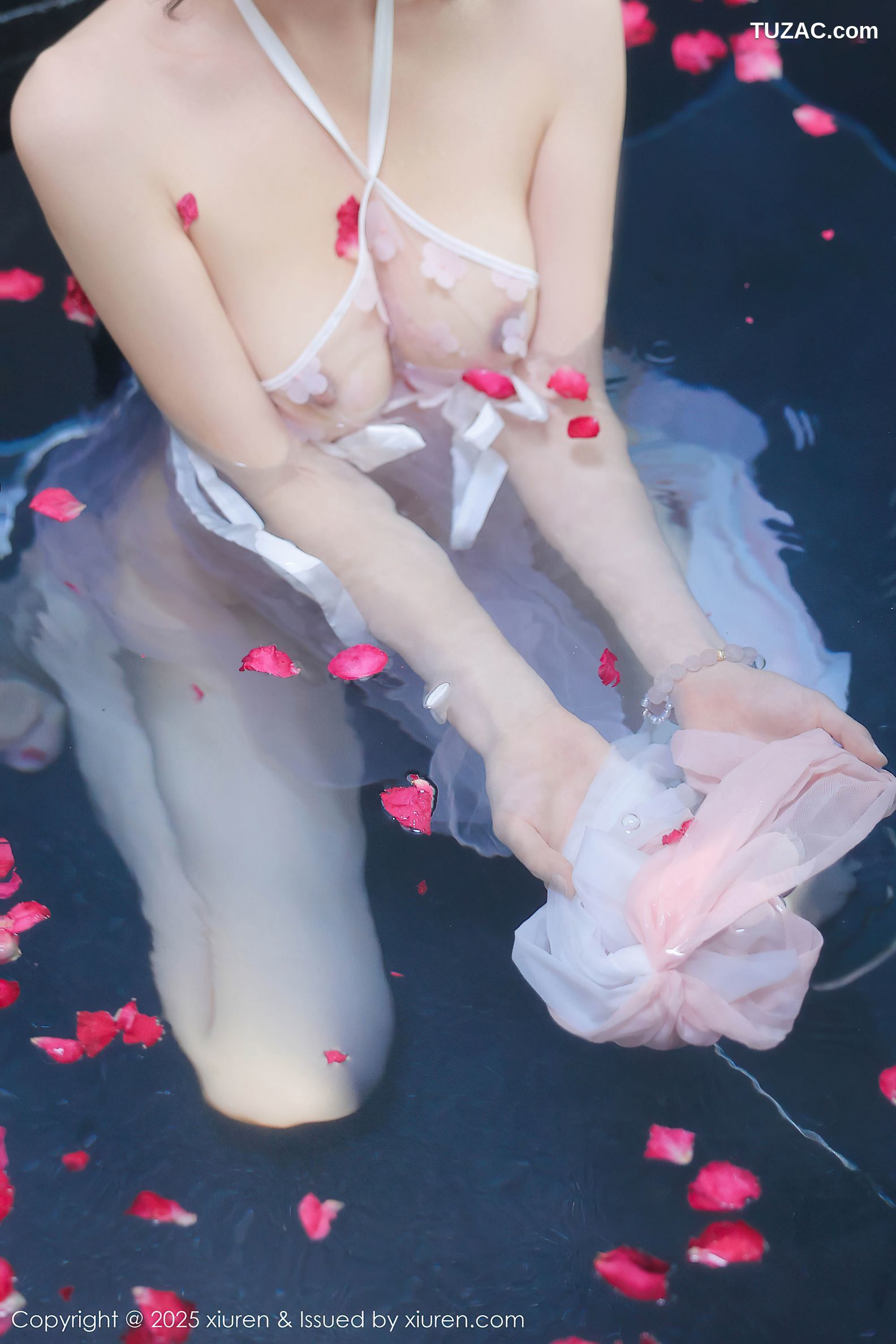 XiuRen秀人网-9778-桃妖夭-古风轻透淡紫纱湿身沐浴-2025.01.17