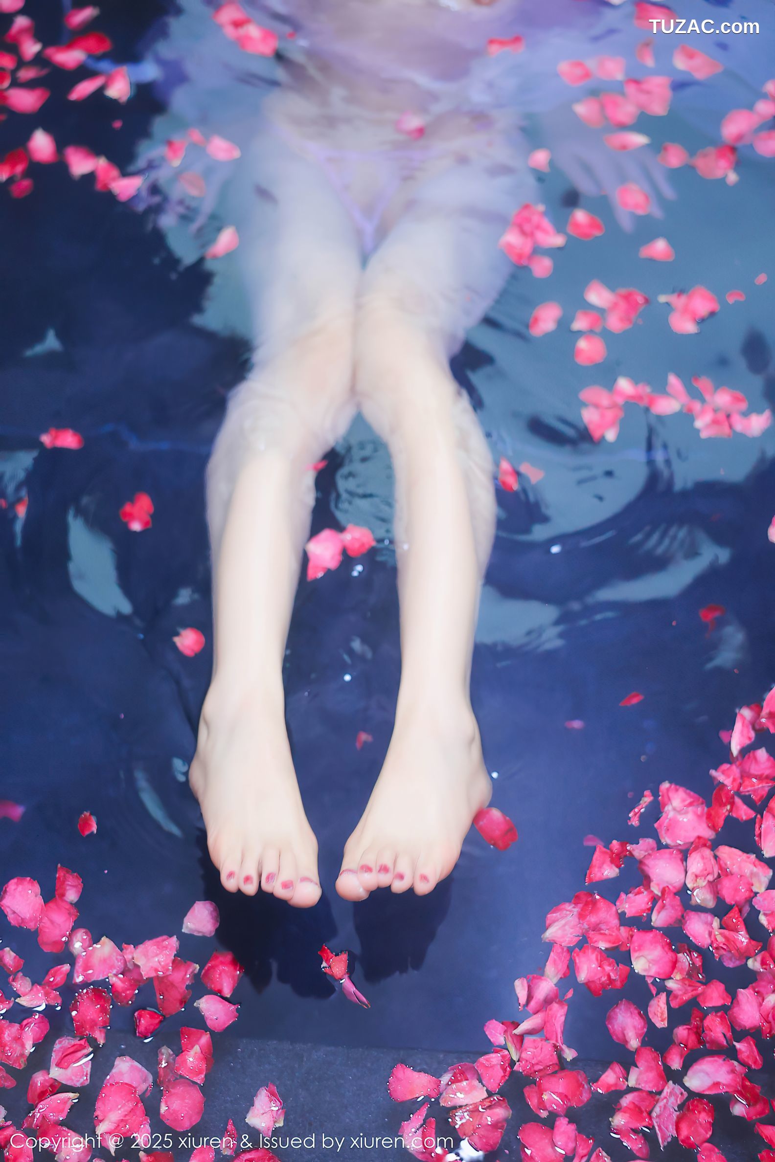 XiuRen秀人网-9778-桃妖夭-古风轻透淡紫纱湿身沐浴-2025.01.17