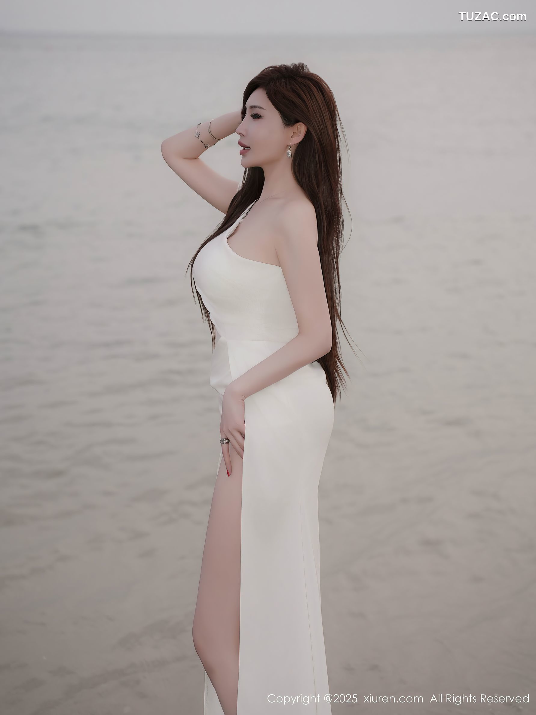 XiuRen秀人网-9782-Carol周妍希X-沙滩白裙-浴缸爆乳-2025.01.20