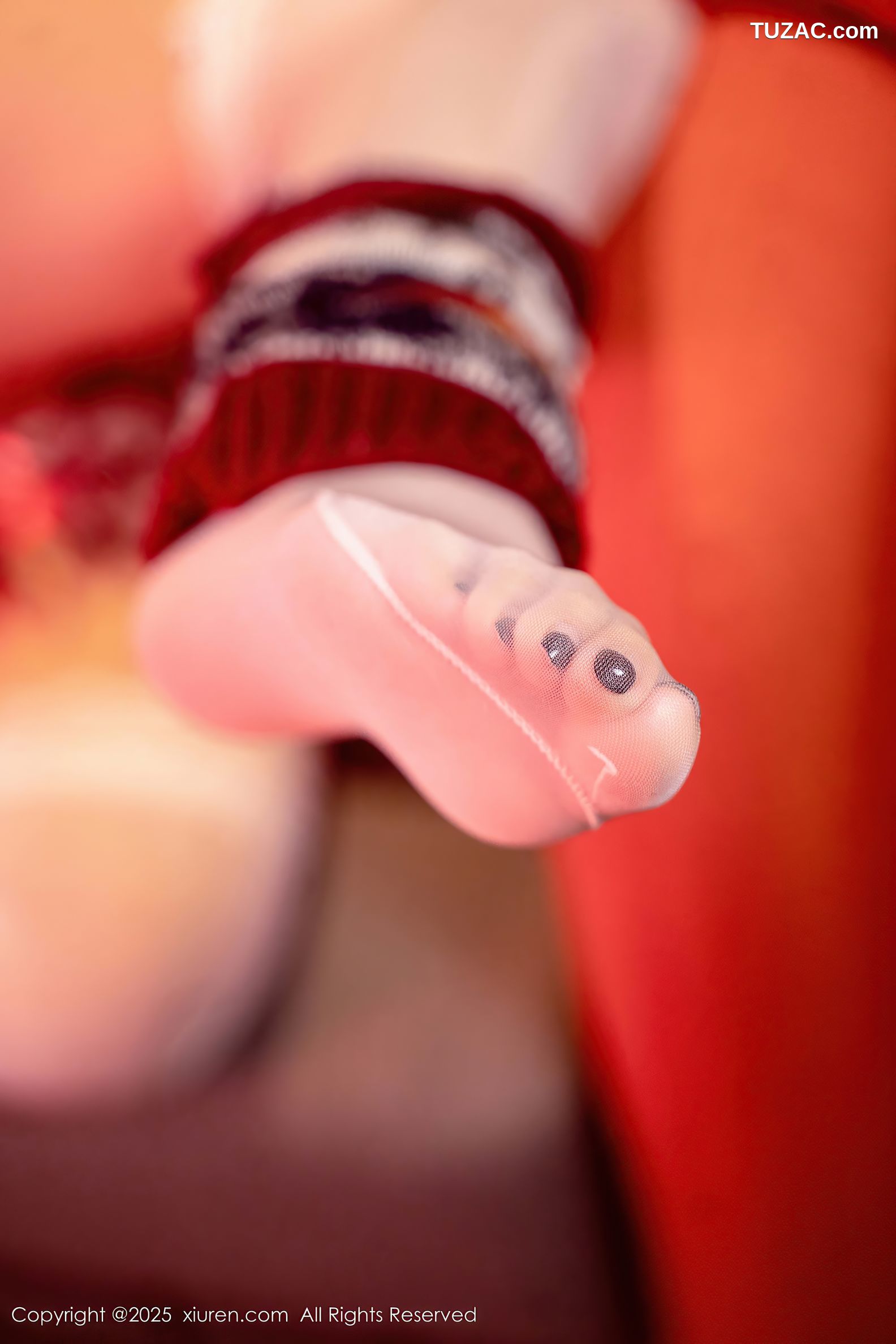 XiuRen秀人网-9789-沐娜娜-新年红色装扮爆乳-2025.01.21