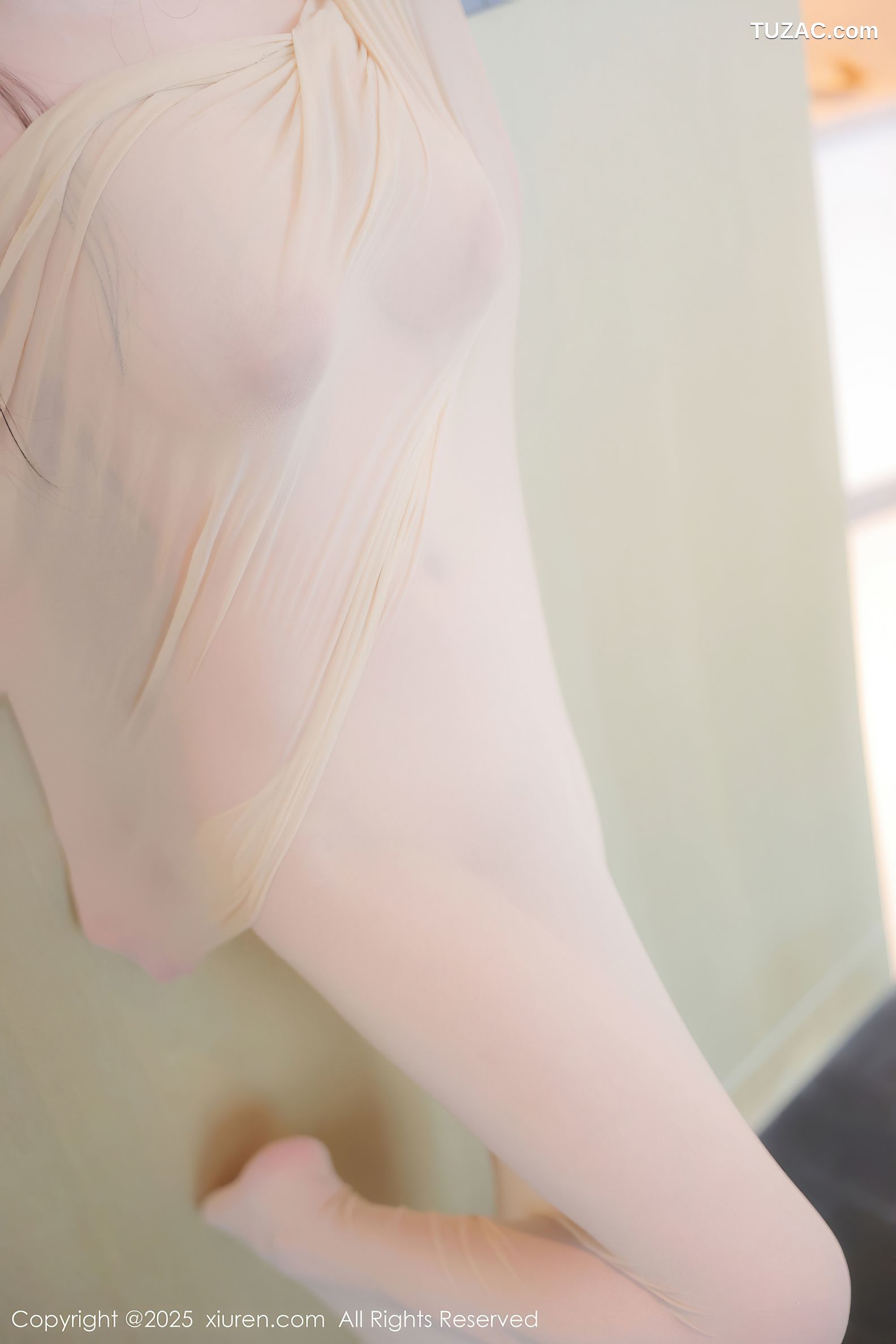 XiuRen秀人网-9825-余安安-轻透肉丝连体衣爆乳-2025.01.26