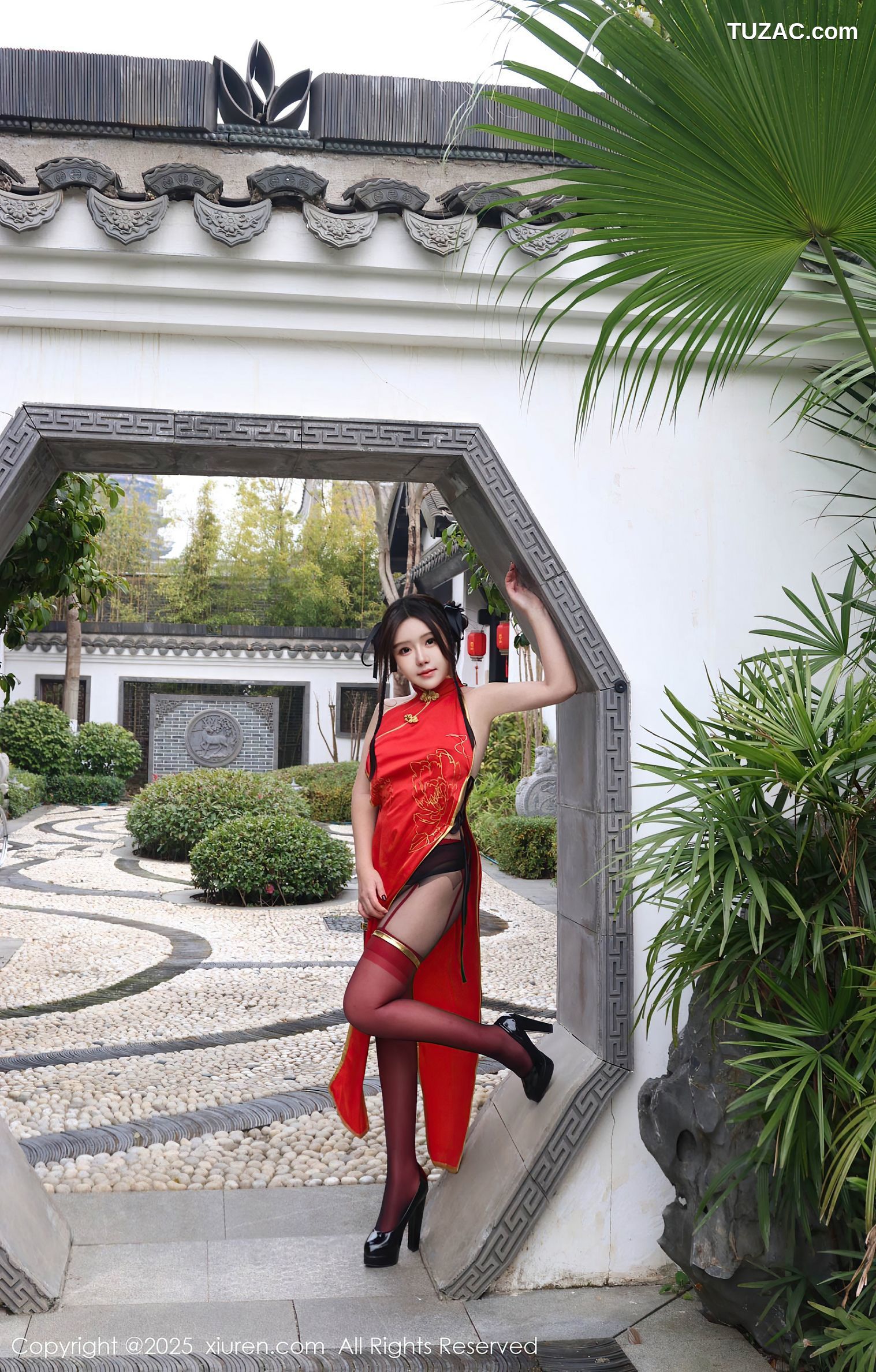 XiuRen秀人网-9834-小薯条nienie-新春特辑-性感春丽旗袍cos爆乳-2025.01.26