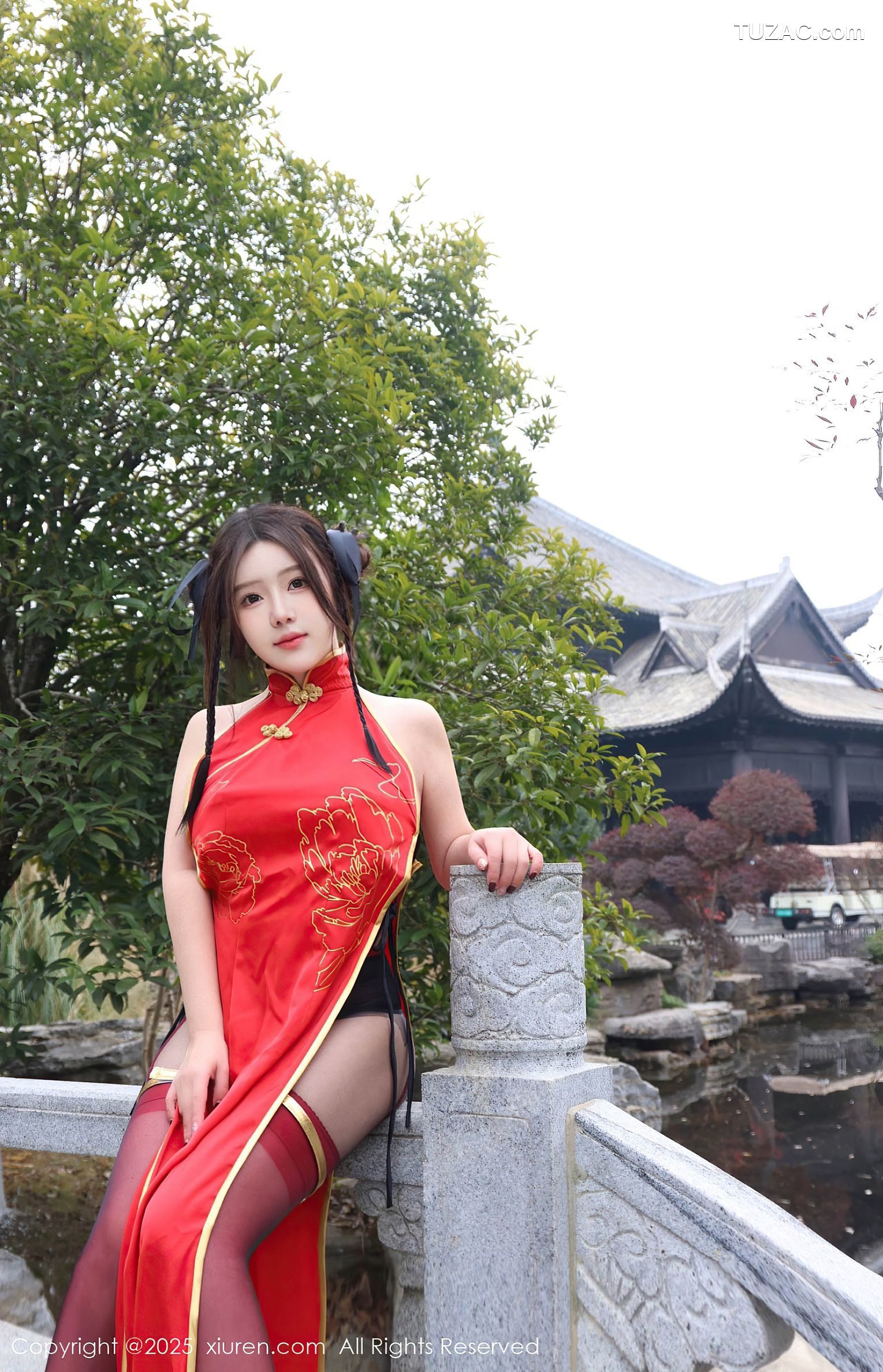 XiuRen秀人网-9834-小薯条nienie-新春特辑-性感春丽旗袍cos爆乳-2025.01.26