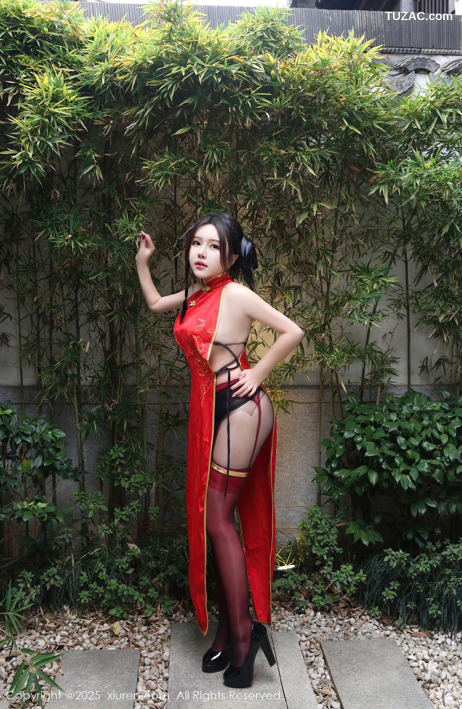XiuRen秀人网-9834-小薯条nienie-新春特辑-性感春丽旗袍cos爆乳-2025.01.26