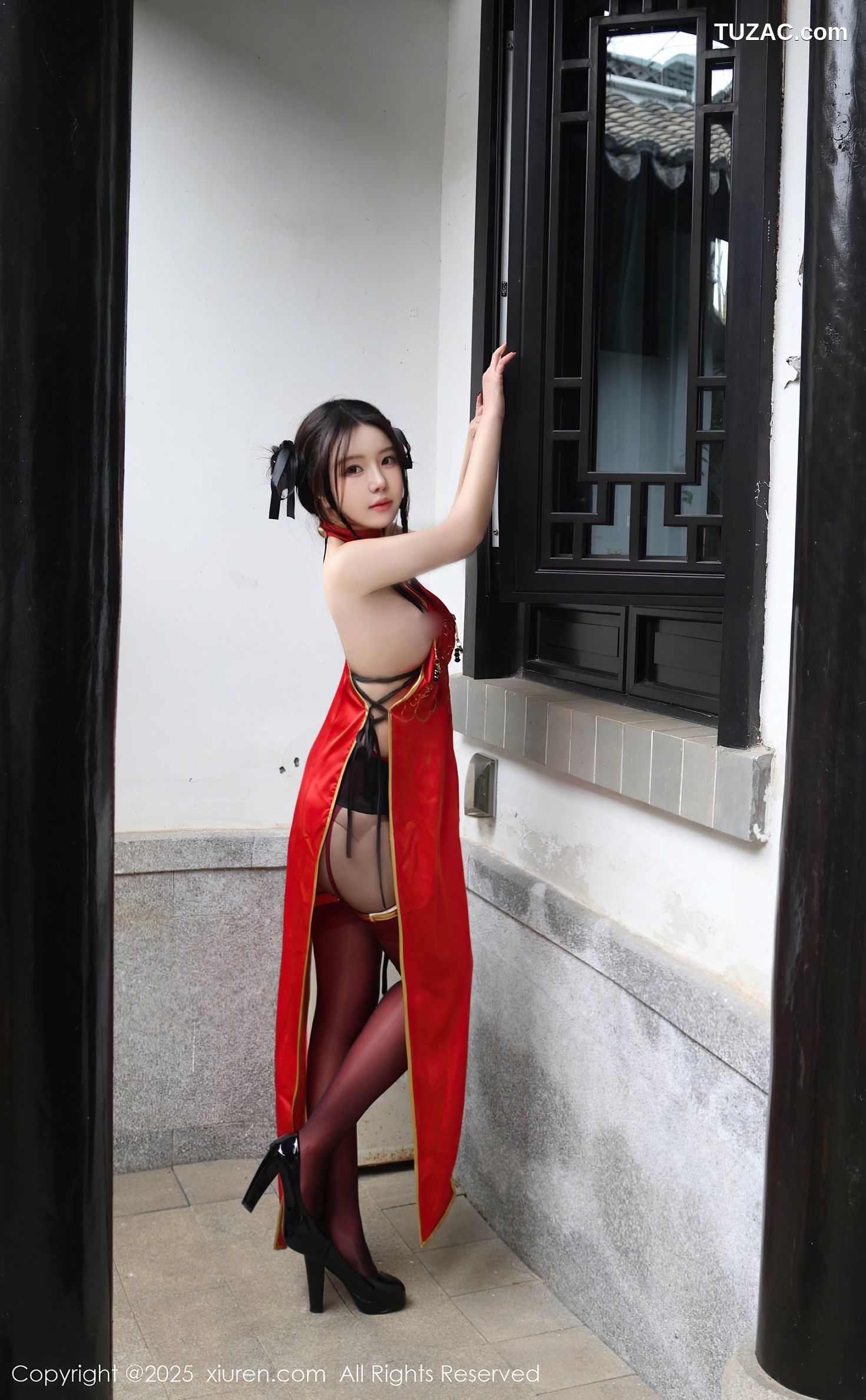 XiuRen秀人网-9834-小薯条nienie-新春特辑-性感春丽旗袍cos爆乳-2025.01.26
