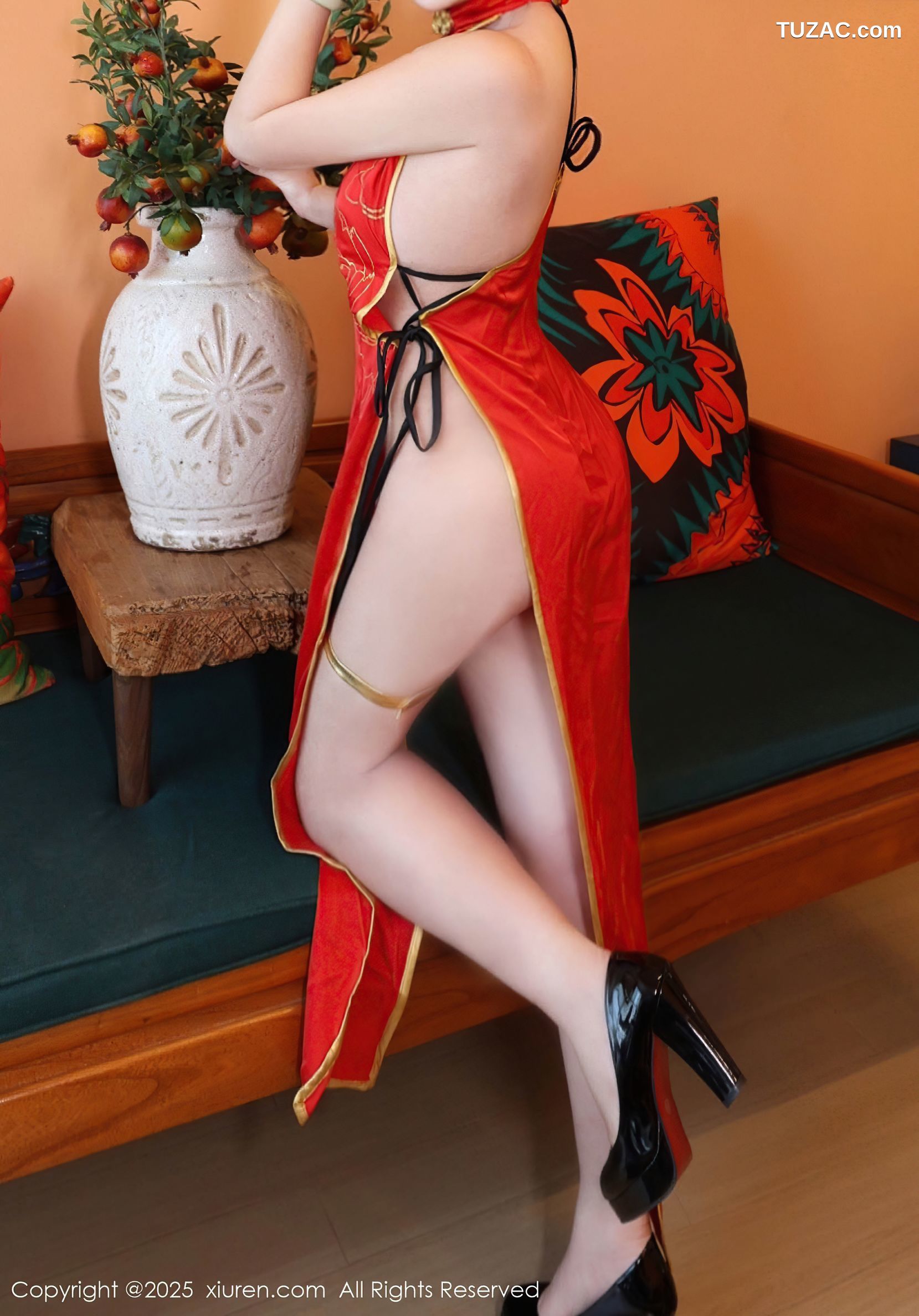 XiuRen秀人网-9834-小薯条nienie-新春特辑-性感春丽旗袍cos爆乳-2025.01.26