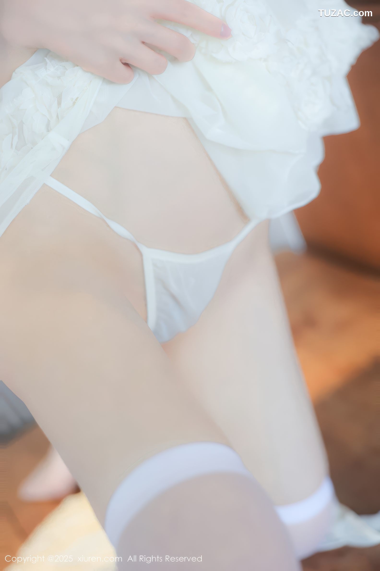 XiuRen秀人网-9851-桃妖夭-轻透白蕾丝睡衣浴缸湿身爆乳-2025.02.07