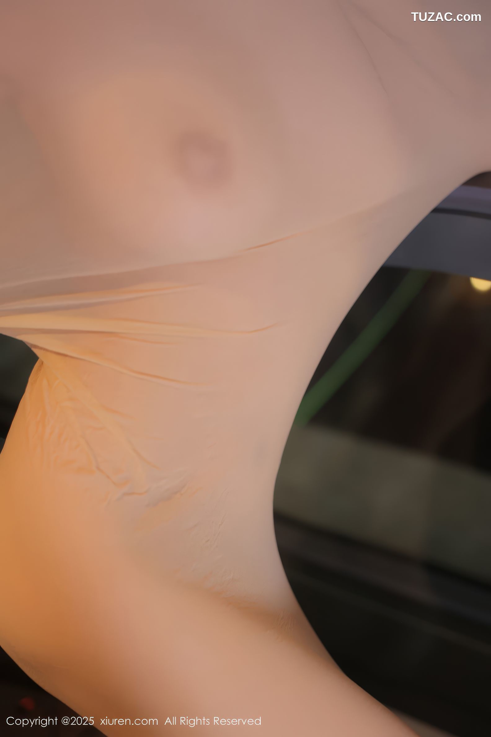 XiuRen秀人网-9860-Candy糖糖-轻透连体肉丝真空爆乳-2025.02.08