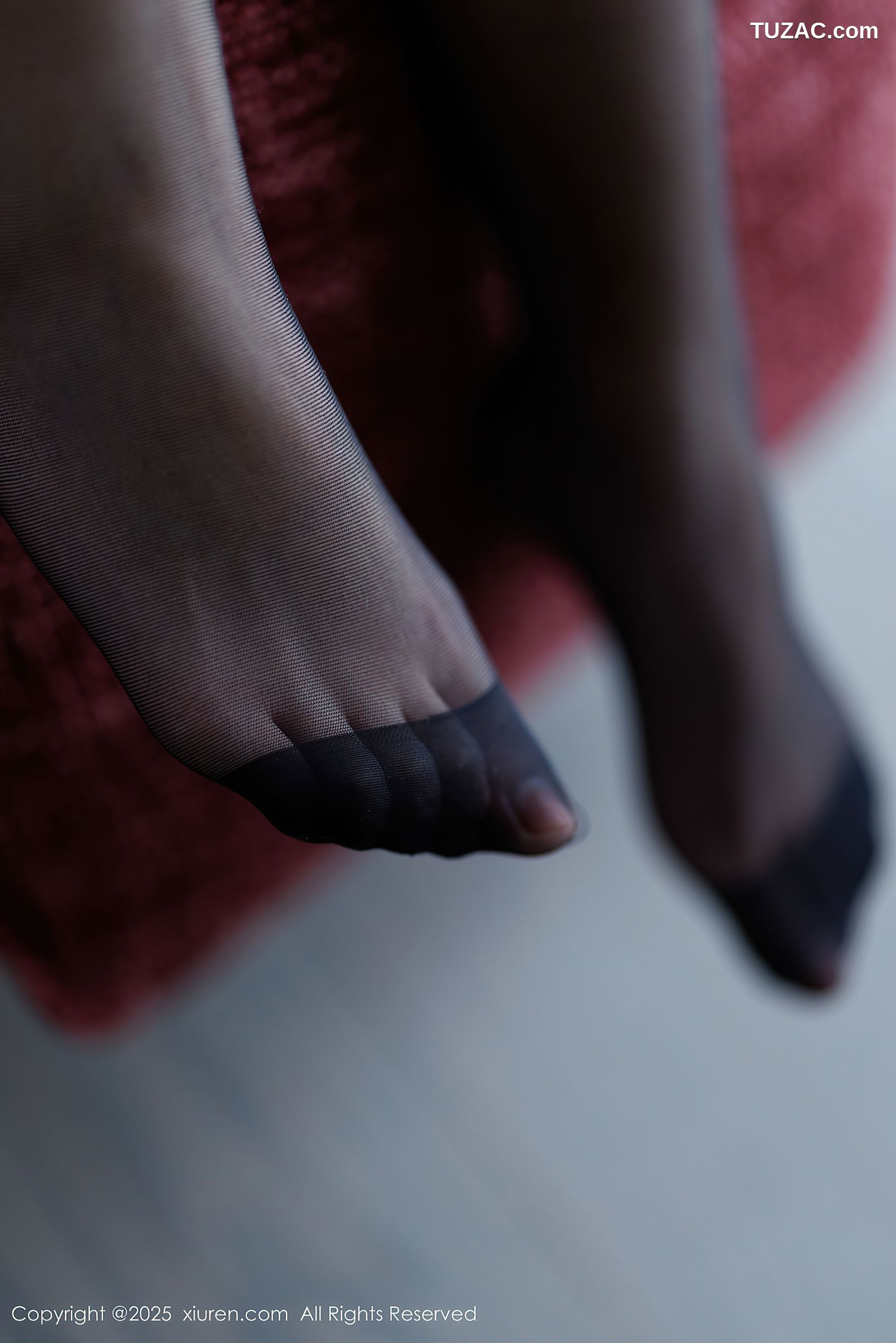 XiuRen秀人网-9868-初梦瑶-OL褐色衬衫灰短裙黑丝-2025.02.11