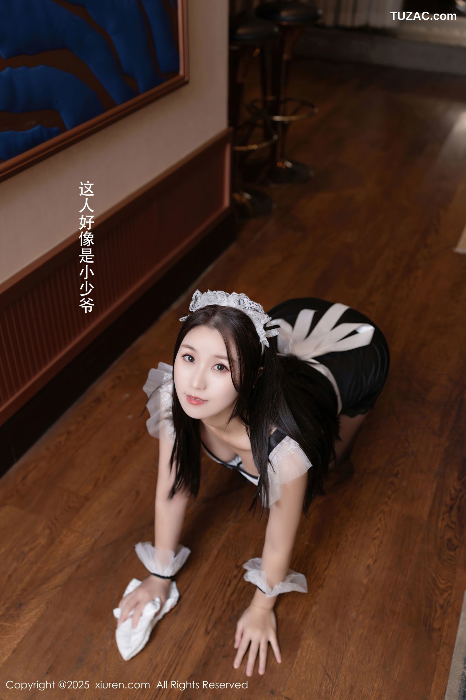 XiuRen秀人网-9938-杏子Yada-剧情黑白女仆装-2025.02.26