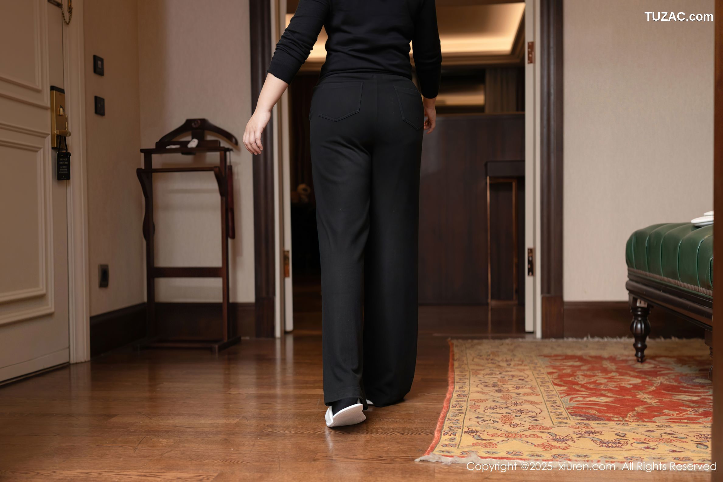 XiuRen秀人网-9938-杏子Yada-剧情黑白女仆装-2025.02.26