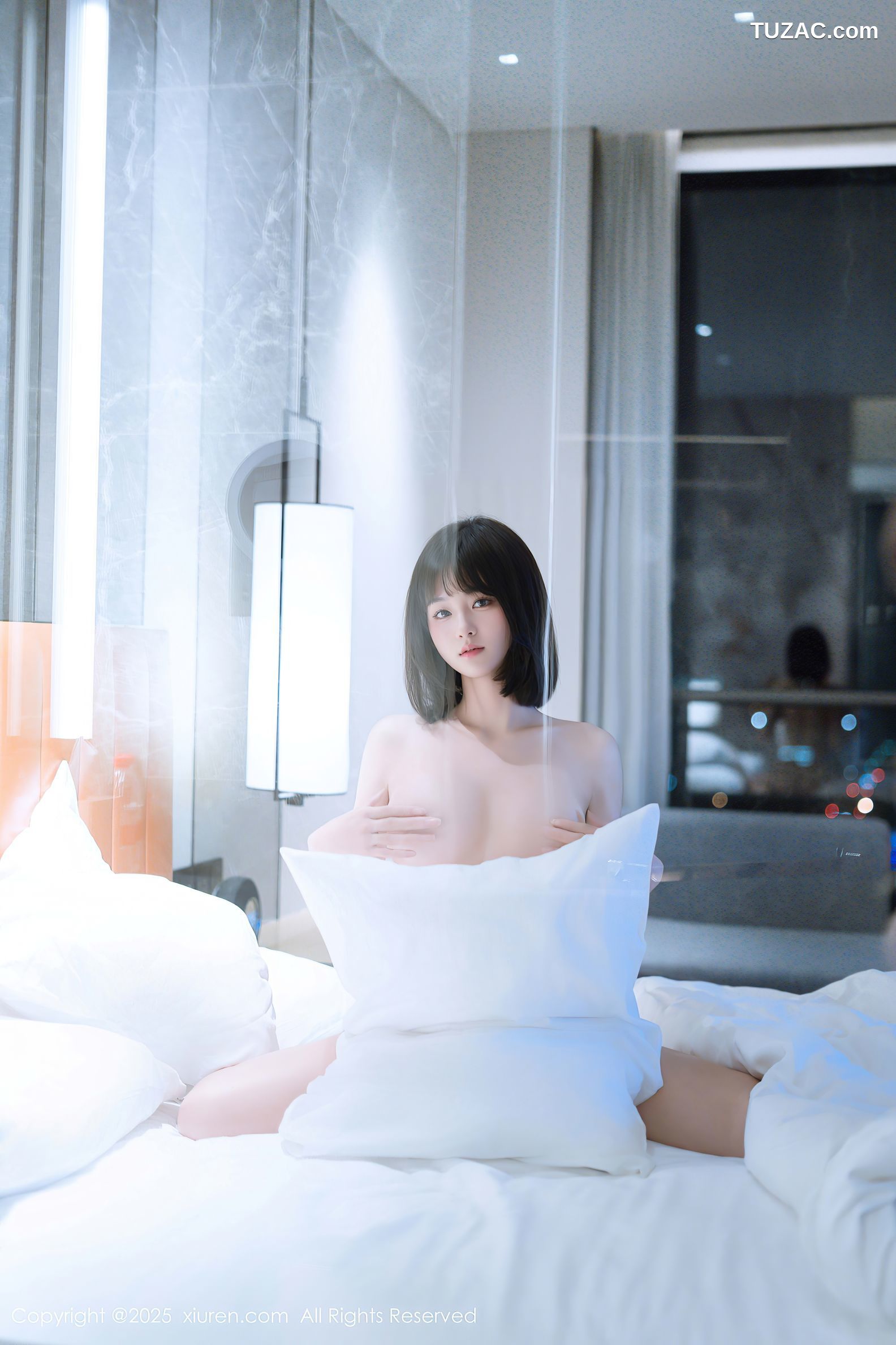 XiuRen秀人网-9972-涵涵Luna-白色情趣婚纱浴室湿身-2025.03.06