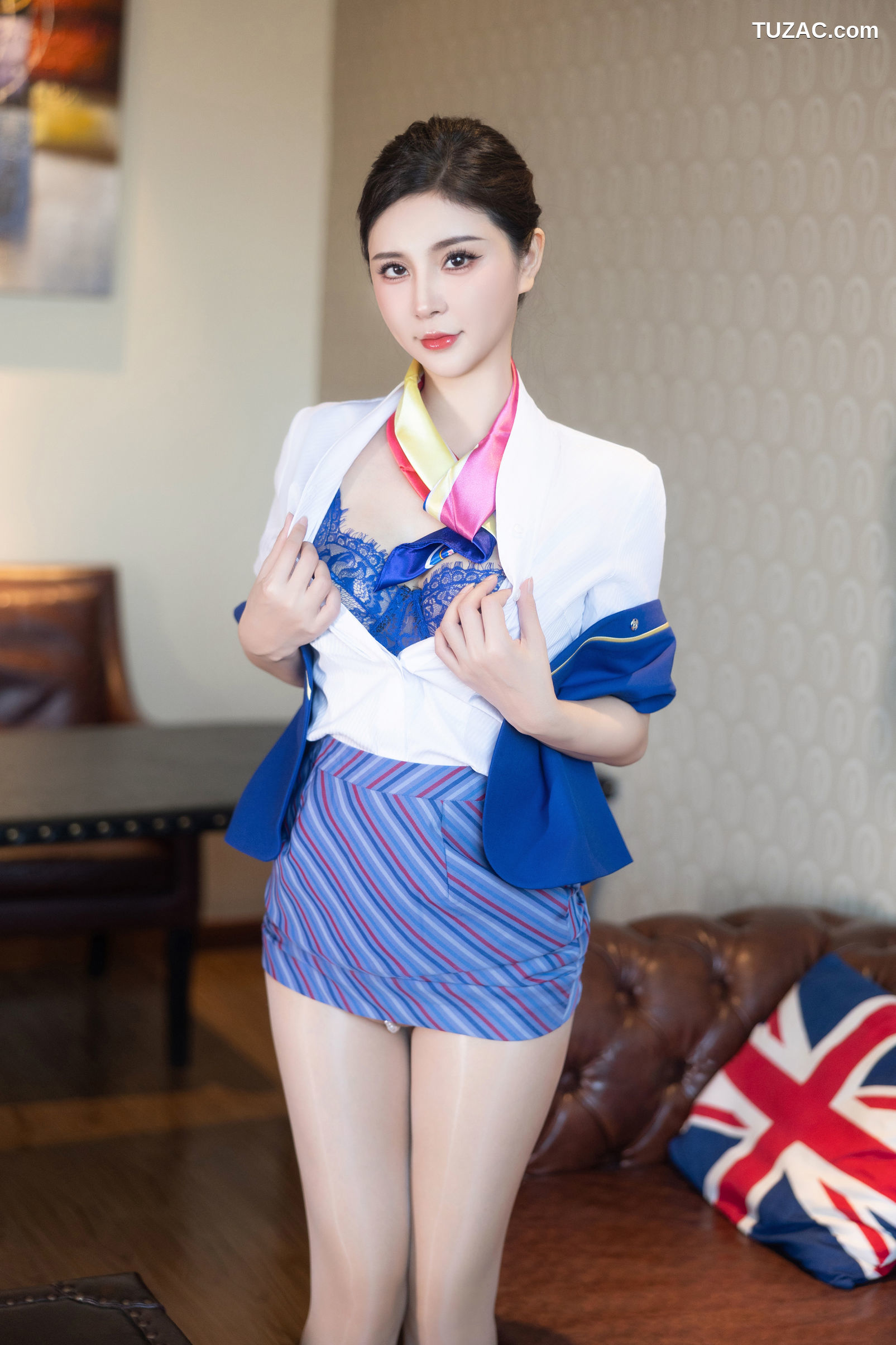XR-Uncensored-小蛮妖Yummy-秀人网模特-空姐制服-XiuRen秀人网-9612-内购私拍