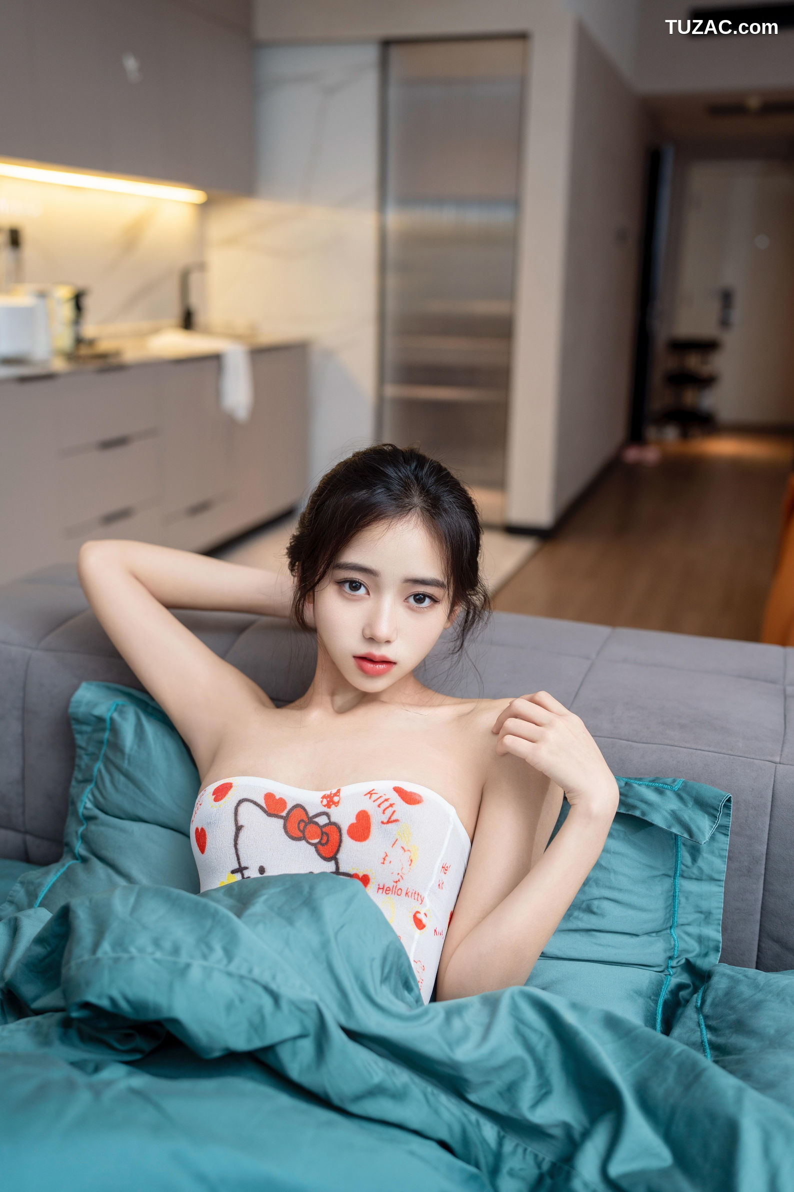 XR-Uncensored-时安安-新人首秀白丝童真装-XingYan星颜社-353-可爱白色内衣白色丝袜-2025.06.04