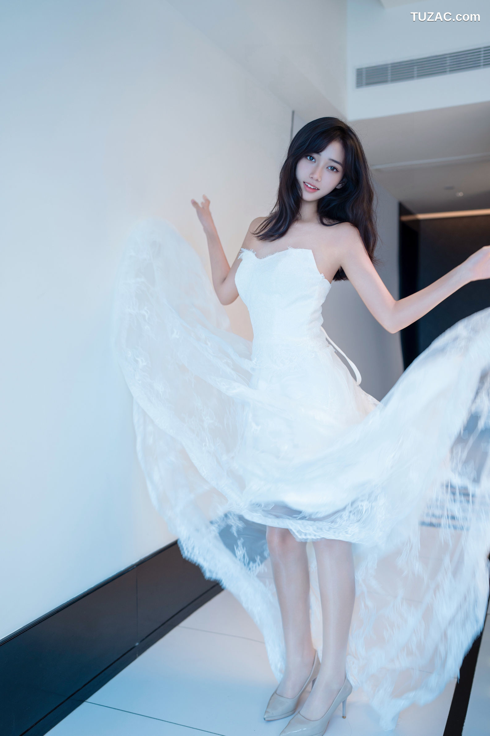 XR-Uncensored-时安安-白色蕾丝长裙VS无内肉丝-XingYan星颜社-419-内购私拍-2025.10.31