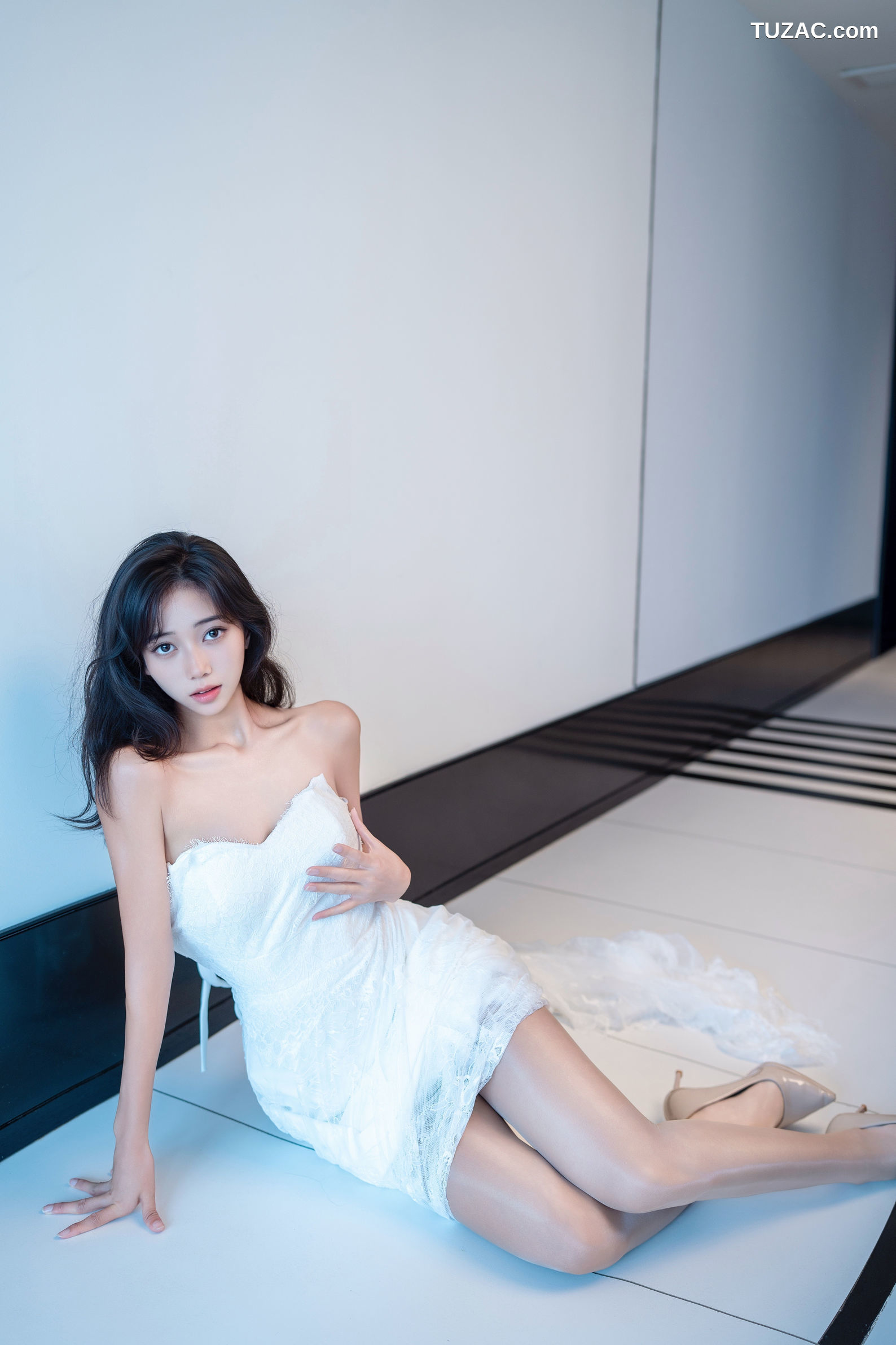 XR-Uncensored-时安安-白色蕾丝长裙VS无内肉丝-XingYan星颜社-419-内购私拍-2025.10.31