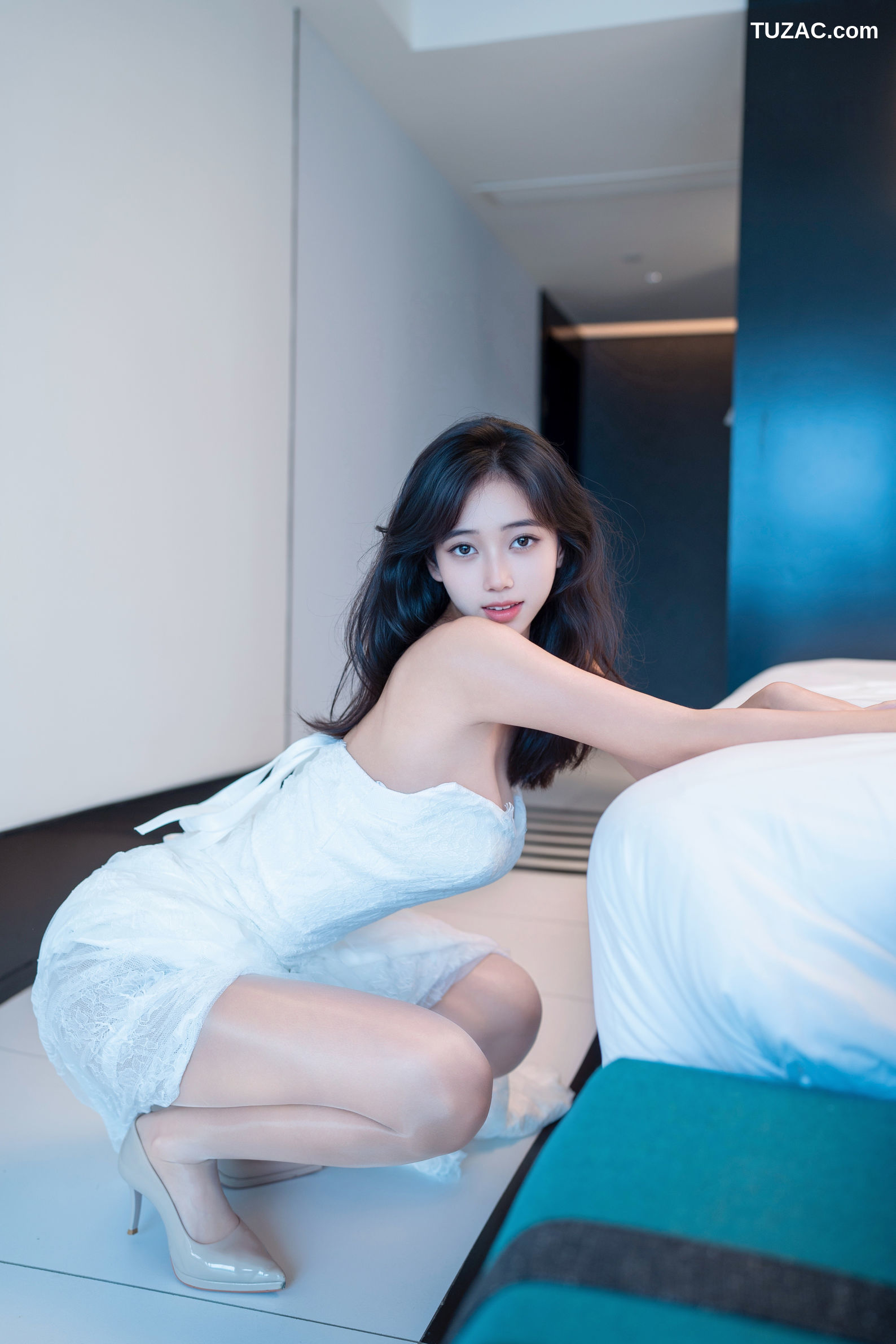 XR-Uncensored-时安安-白色蕾丝长裙VS无内肉丝-XingYan星颜社-419-内购私拍-2025.10.31