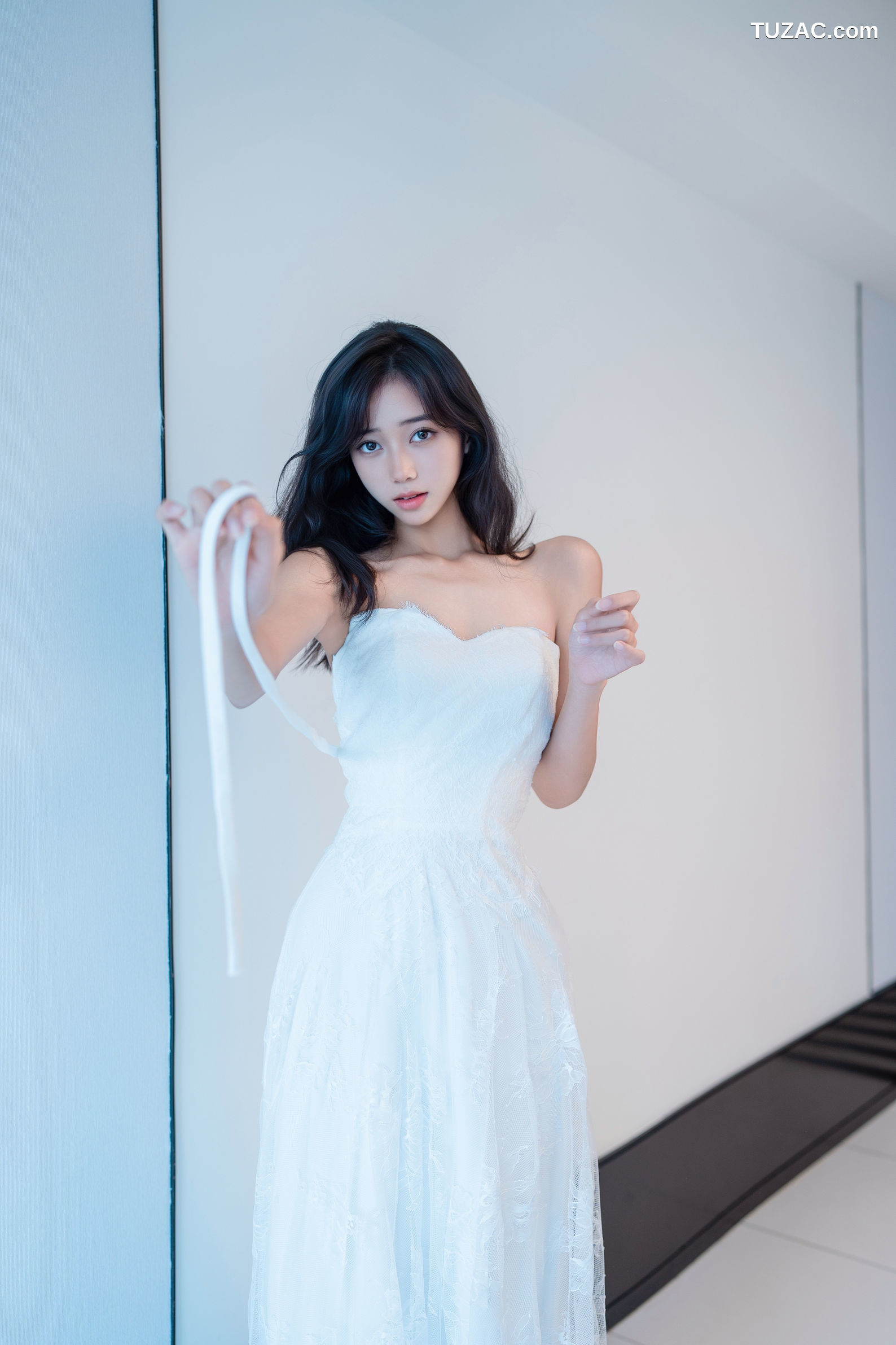 XR-Uncensored-时安安-白色蕾丝长裙VS无内肉丝-XingYan星颜社-419-内购私拍-2025.10.31