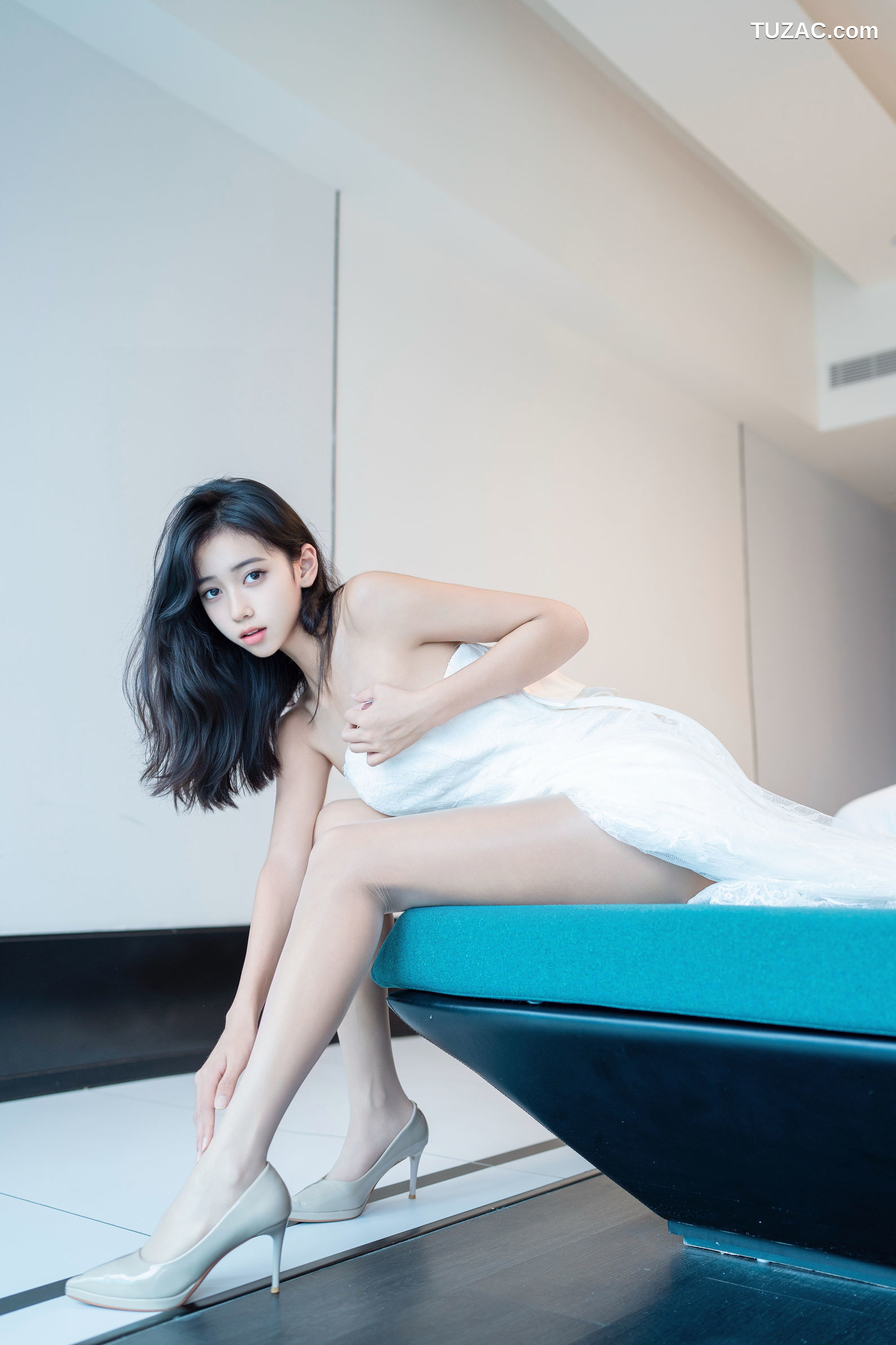 XR-Uncensored-时安安-白色蕾丝长裙VS无内肉丝-XingYan星颜社-419-内购私拍-2025.10.31