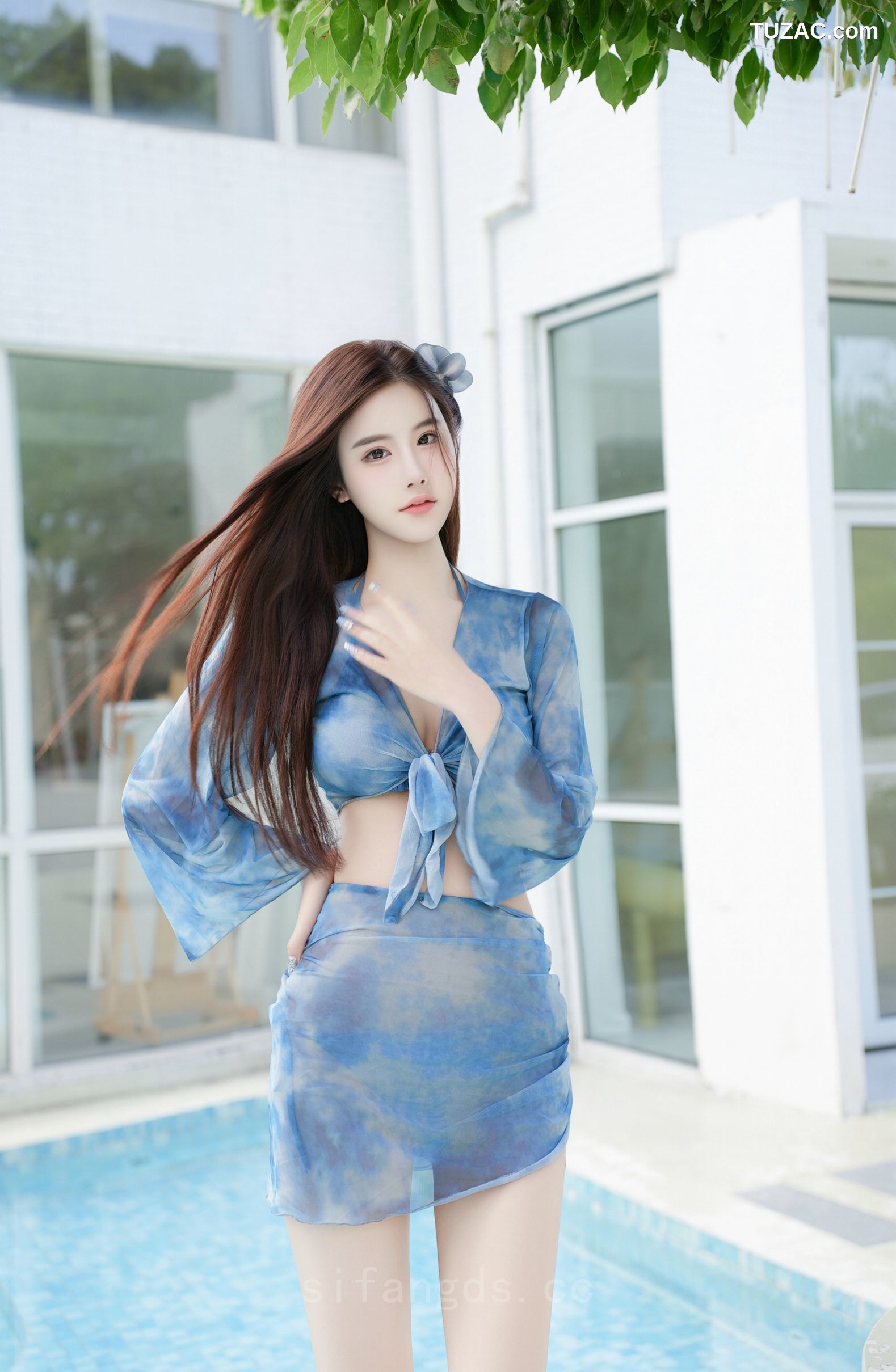 XR-Uncensored-晚苏susu-泳池蓝色-R18-XiuRen秀人网-8779-内购私拍