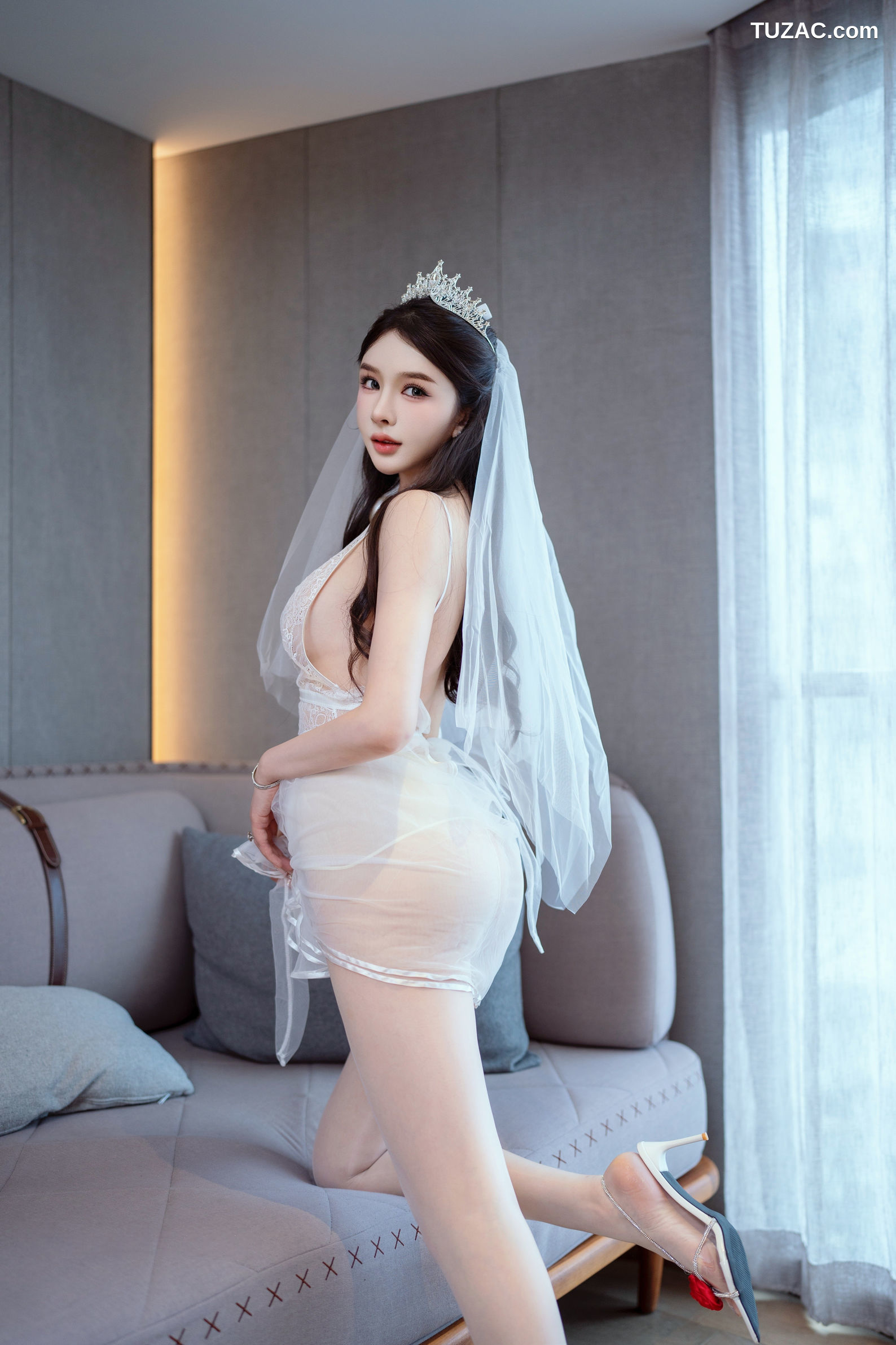 XR-Uncensored-李丽莎-在逃公主-XingYan星颜社-388-白色婚纱三熟女-2025.08.22