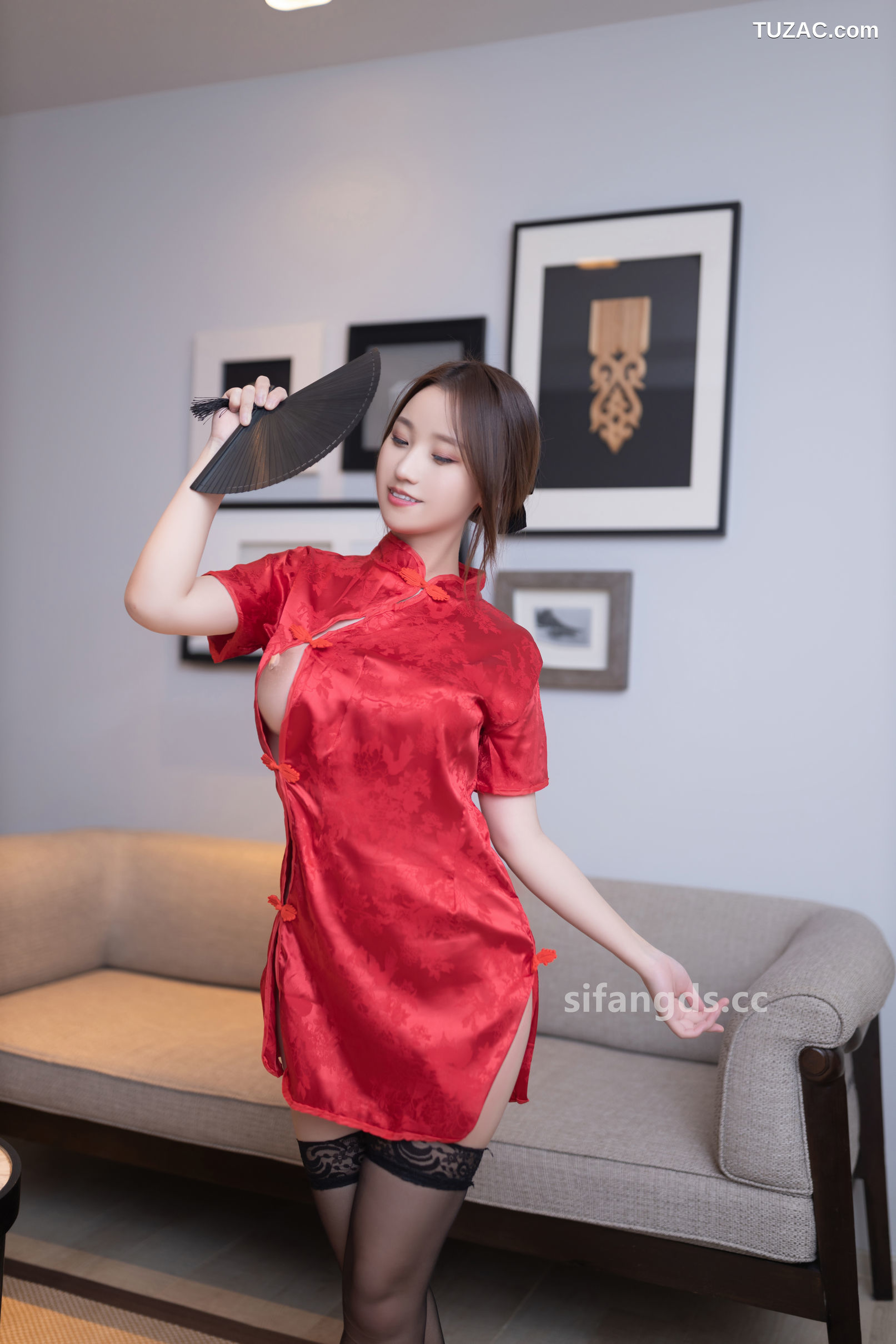 XR-Uncensored-杏子Yada-红色旗袍-R18-XiuRen秀人网-内购私拍