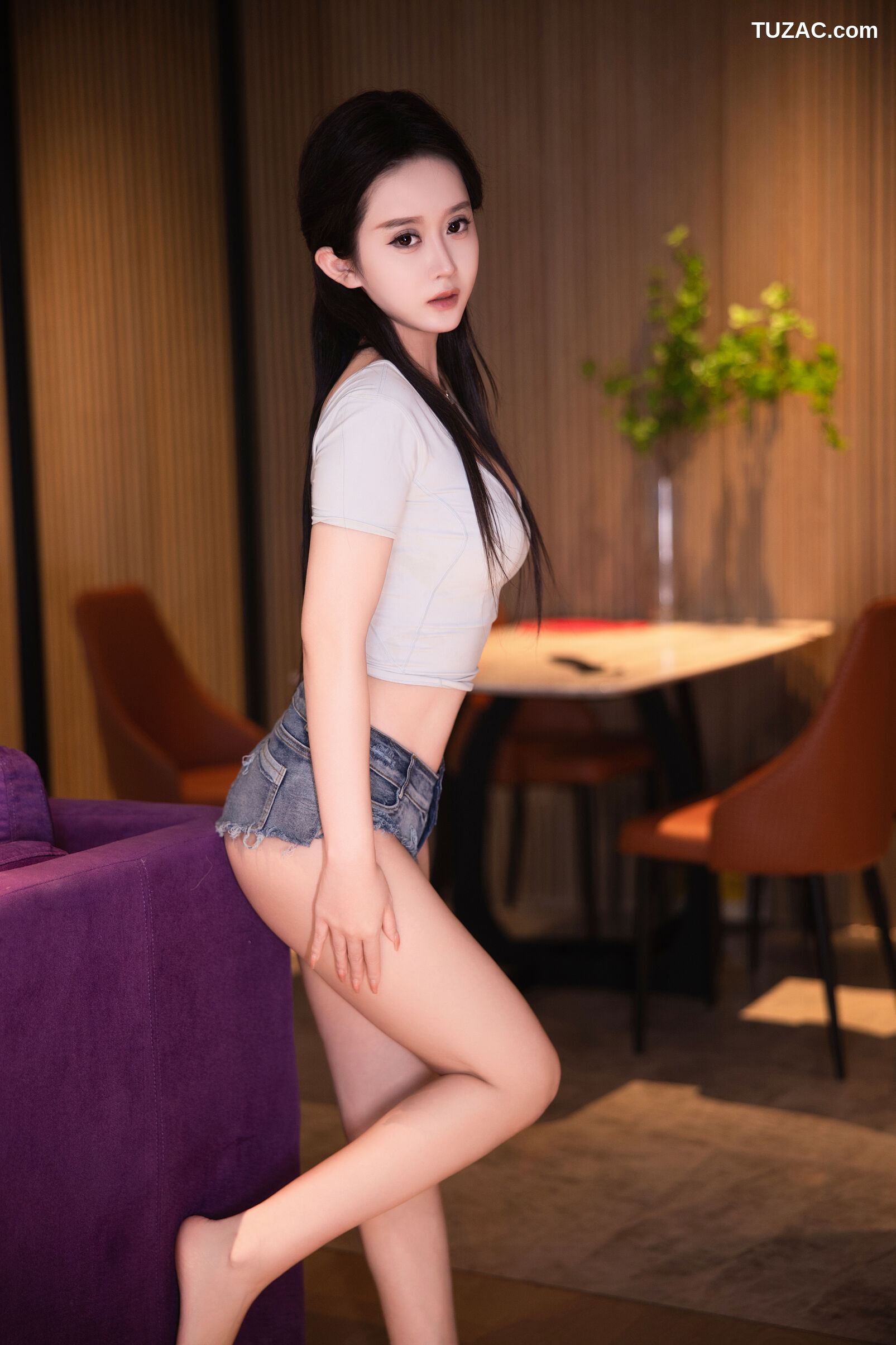 XR-Uncensored-林杉杉-杉菜-牛仔丁字短裤拍摄花絮-内购无水印-XiuRen秀人网-7722-2023.11.27