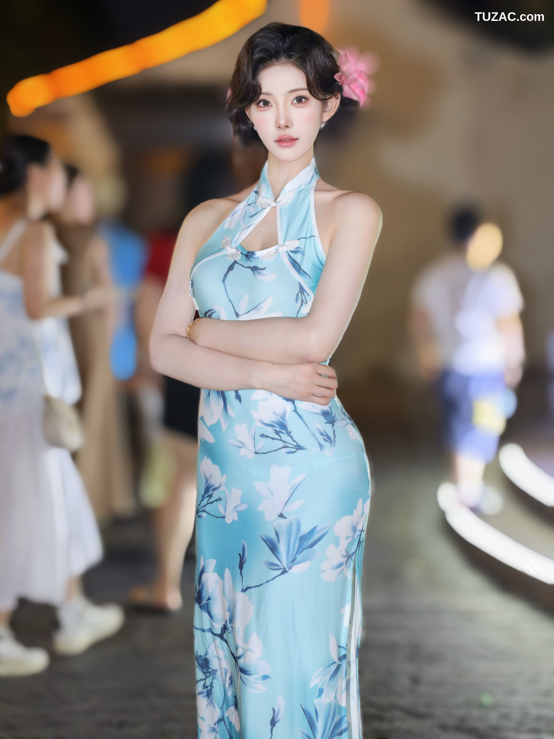 XR-Uncensored-梨霜儿-性感旗袍肉丝-XiuRen秀人网-10594-内购私拍-2025.07.28