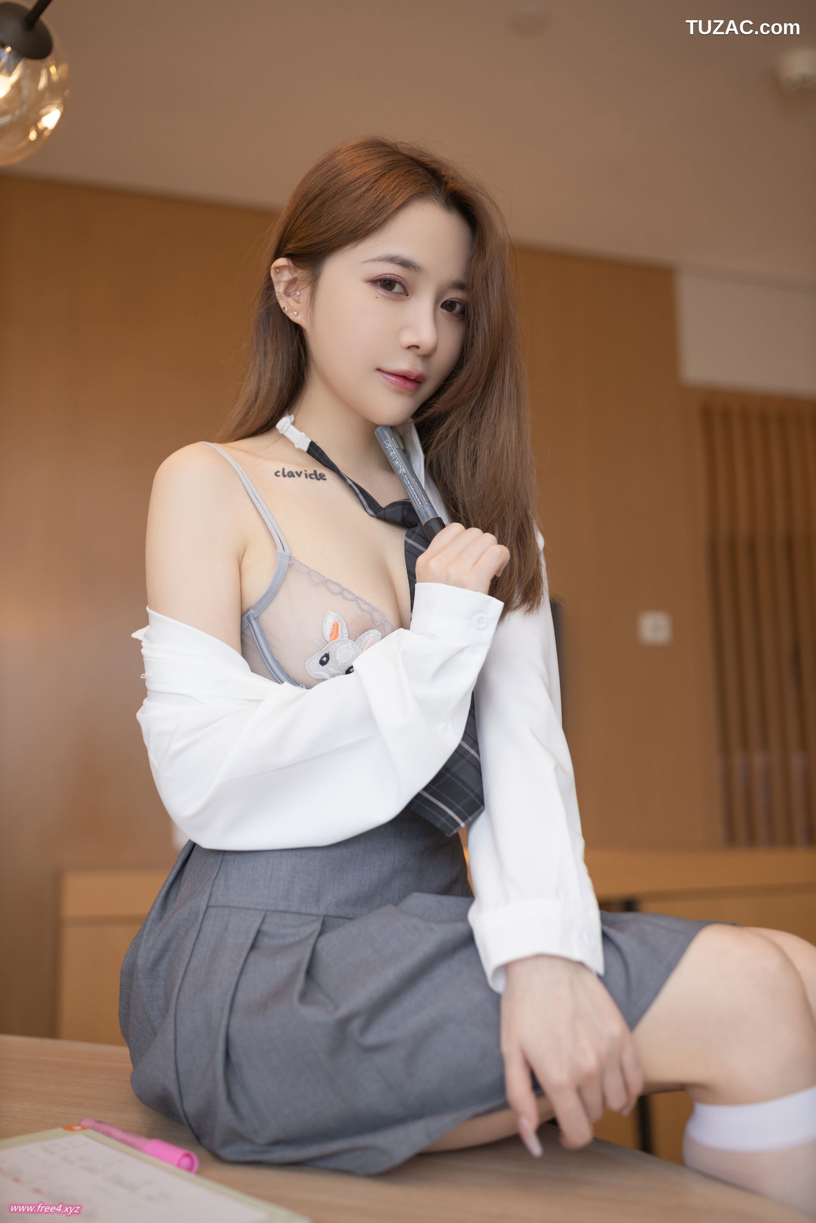 XR-Uncensored-鱼子酱Fish-JK透明-Private-set-JK-Girl-XiuRen秀人网-4436-内购私拍