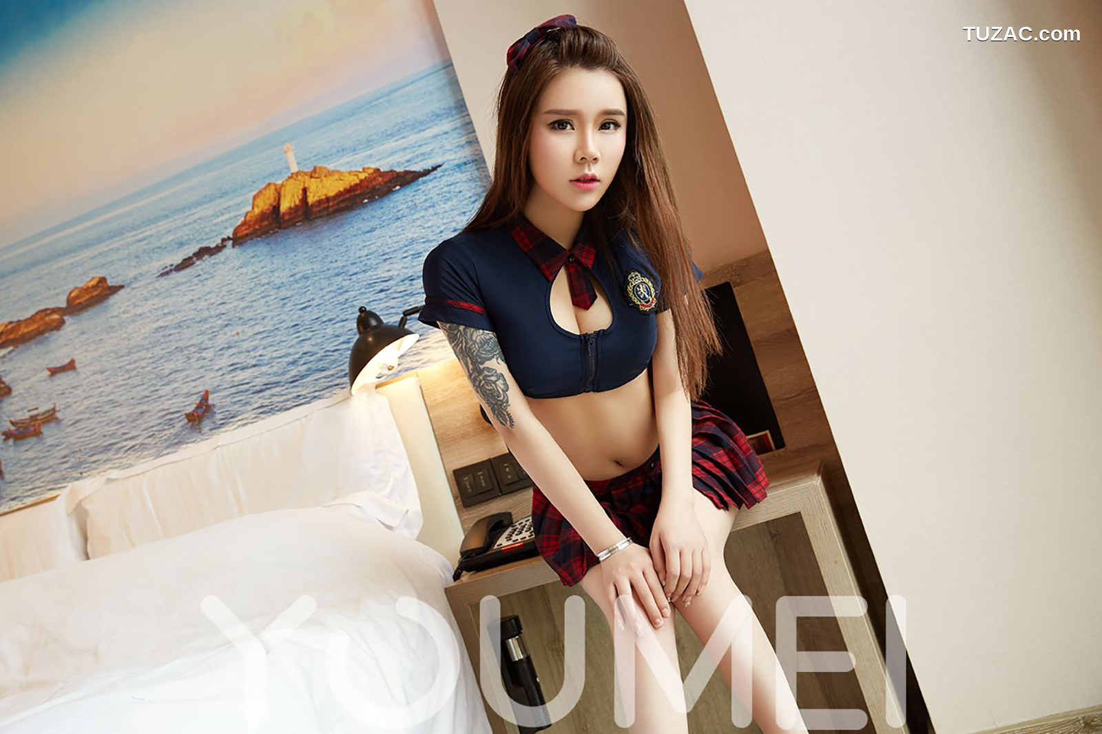 YouMei尤美-011-爱丽莎-初夏の小短裙-2018-05-31