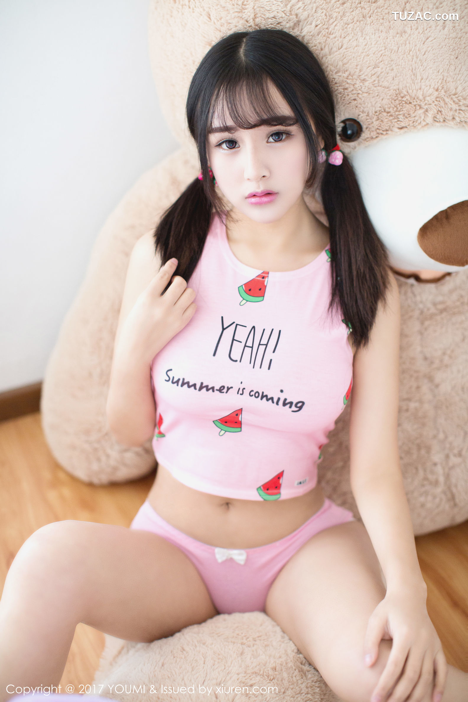 YouMi尤蜜荟-016-思淇Sukiiii-《粉嫩萌女》-2017.02.14