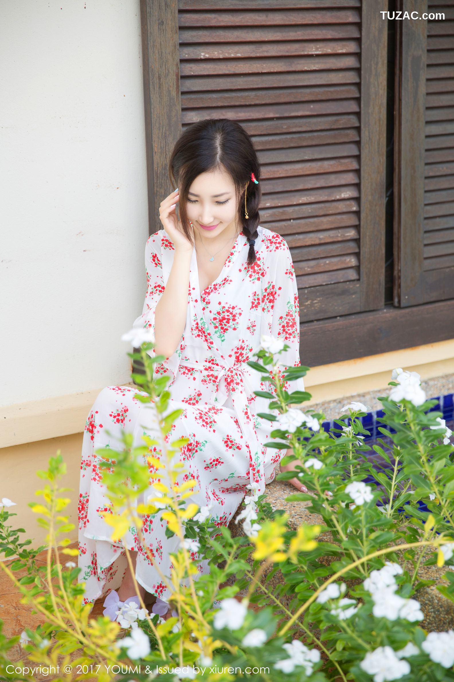 YouMi尤蜜荟-030-Yumi尤美-《伫立在海边的唯美仙子》-2017.04.05