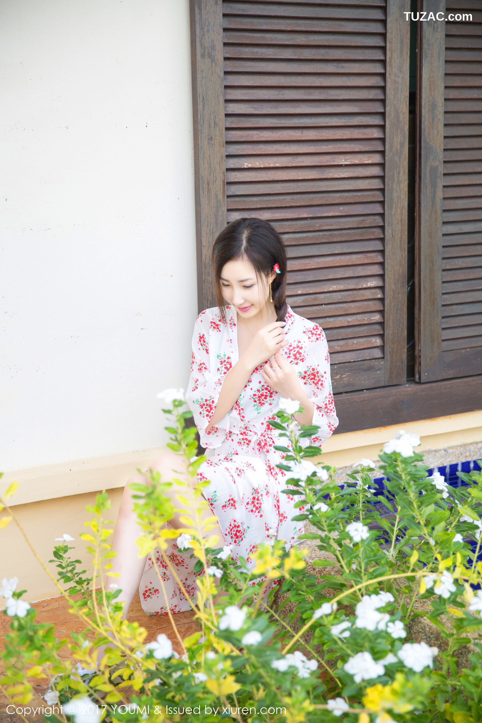 YouMi尤蜜荟-030-Yumi尤美-《伫立在海边的唯美仙子》-2017.04.05