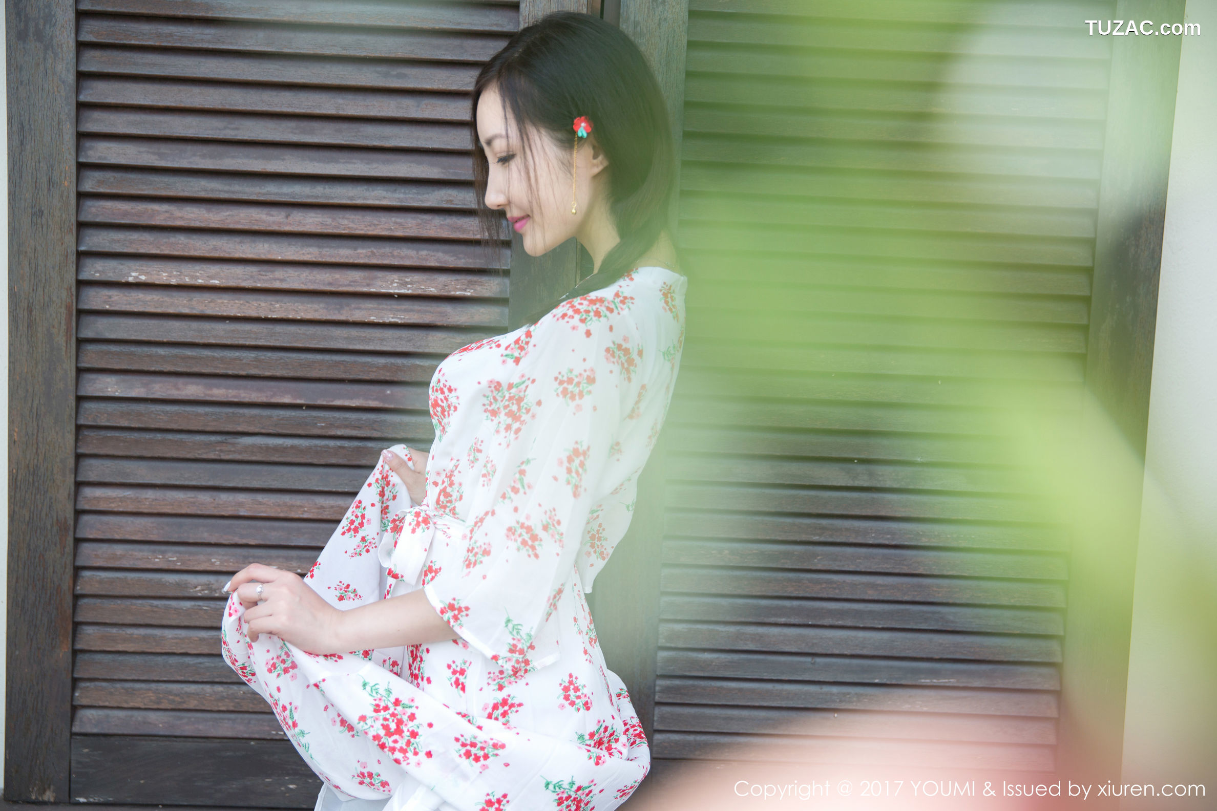 YouMi尤蜜荟-030-Yumi尤美-《伫立在海边的唯美仙子》-2017.04.05