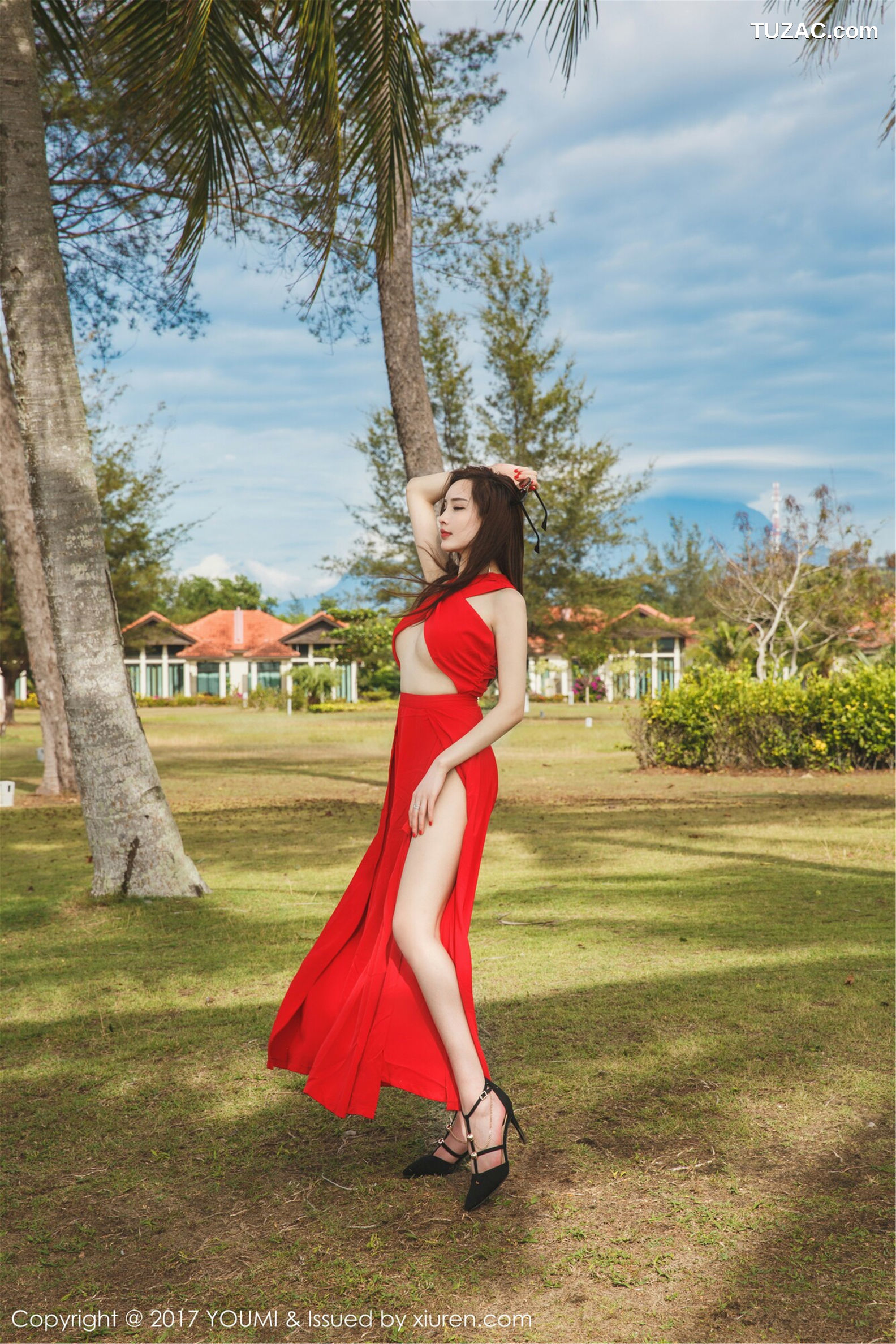 YouMi尤蜜荟-034-土肥圆-《泳衣湿身与浪漫长裙系列》-2017.04.17