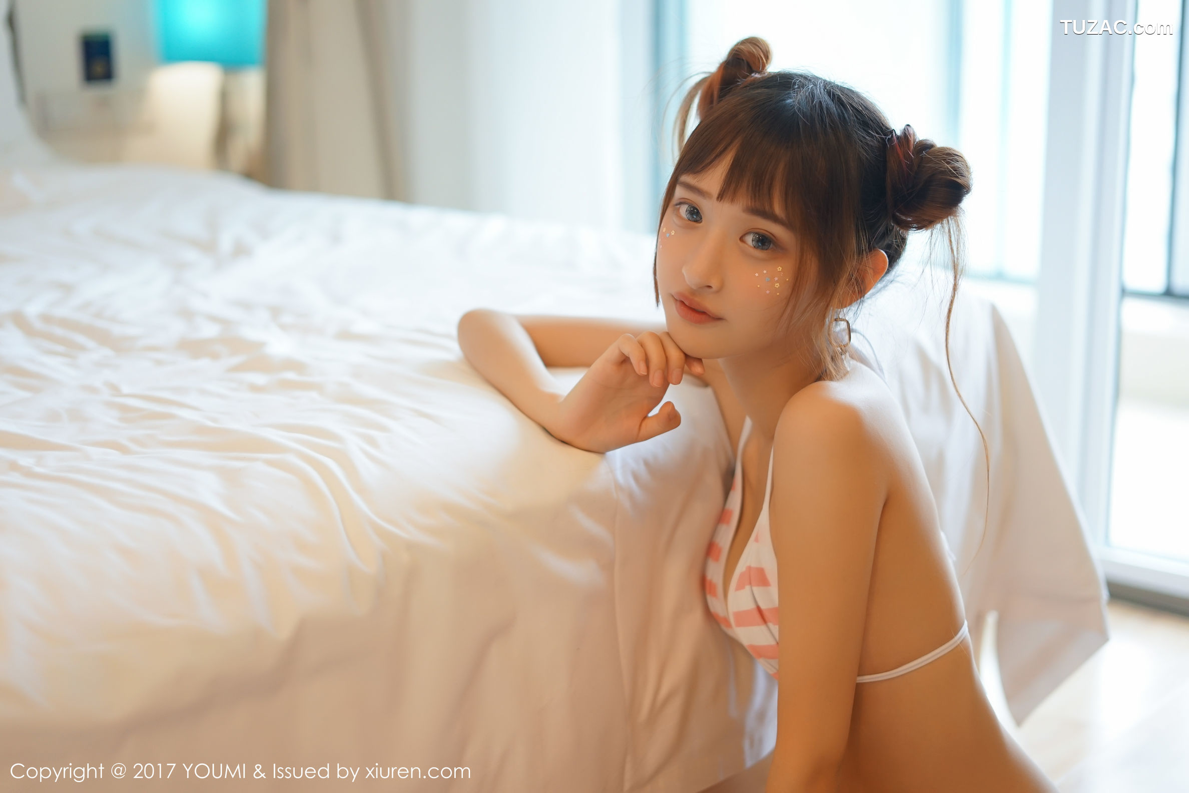 YouMi尤蜜荟-051-Little贝壳-《比基尼-女仆装-兔女郎》-2017.06.22
