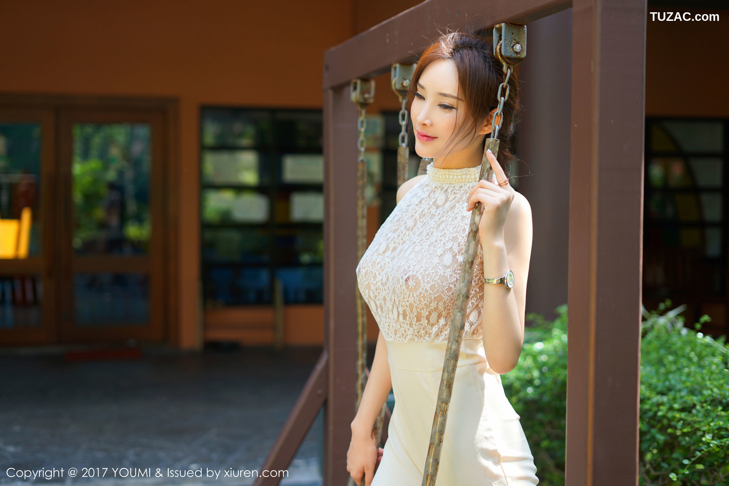 YouMi尤蜜荟-061-土肥圆-《女神街拍系列》-2017.08.09