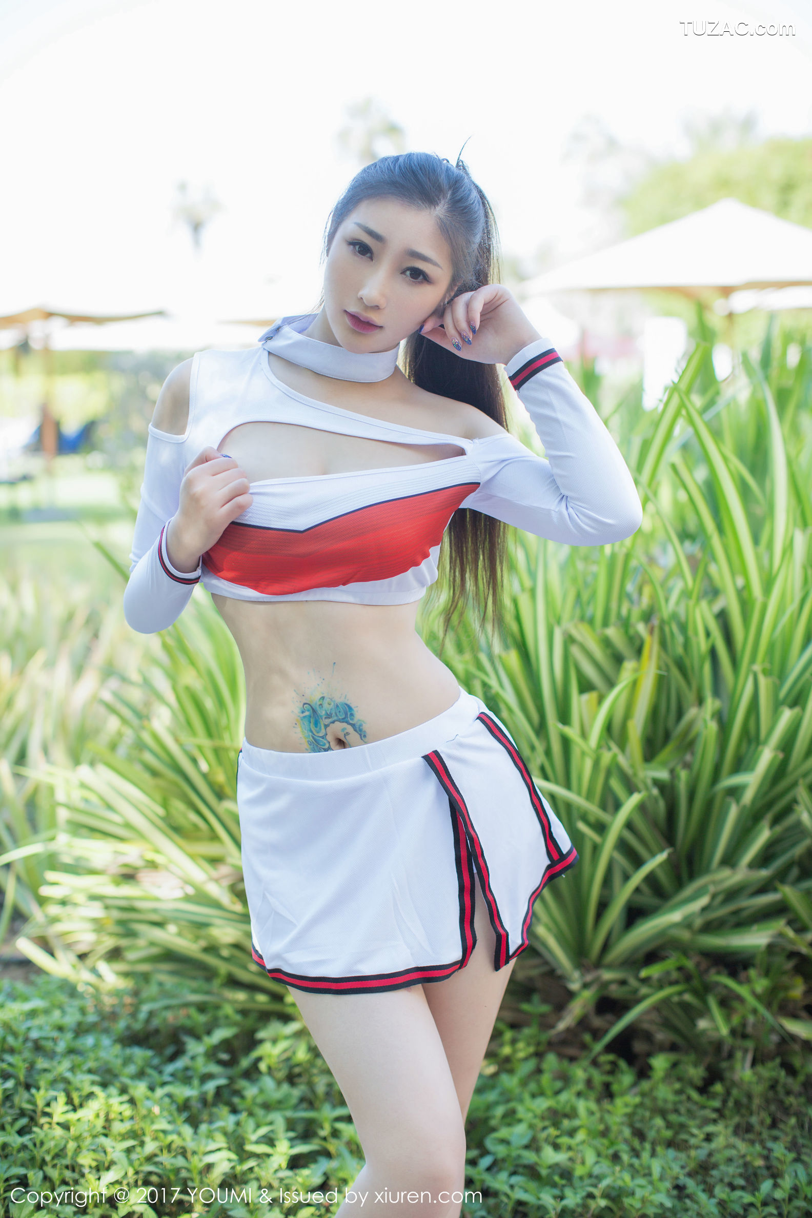 YouMi尤蜜荟-090-妲己-《制服-真空金属链》-2017.11.29