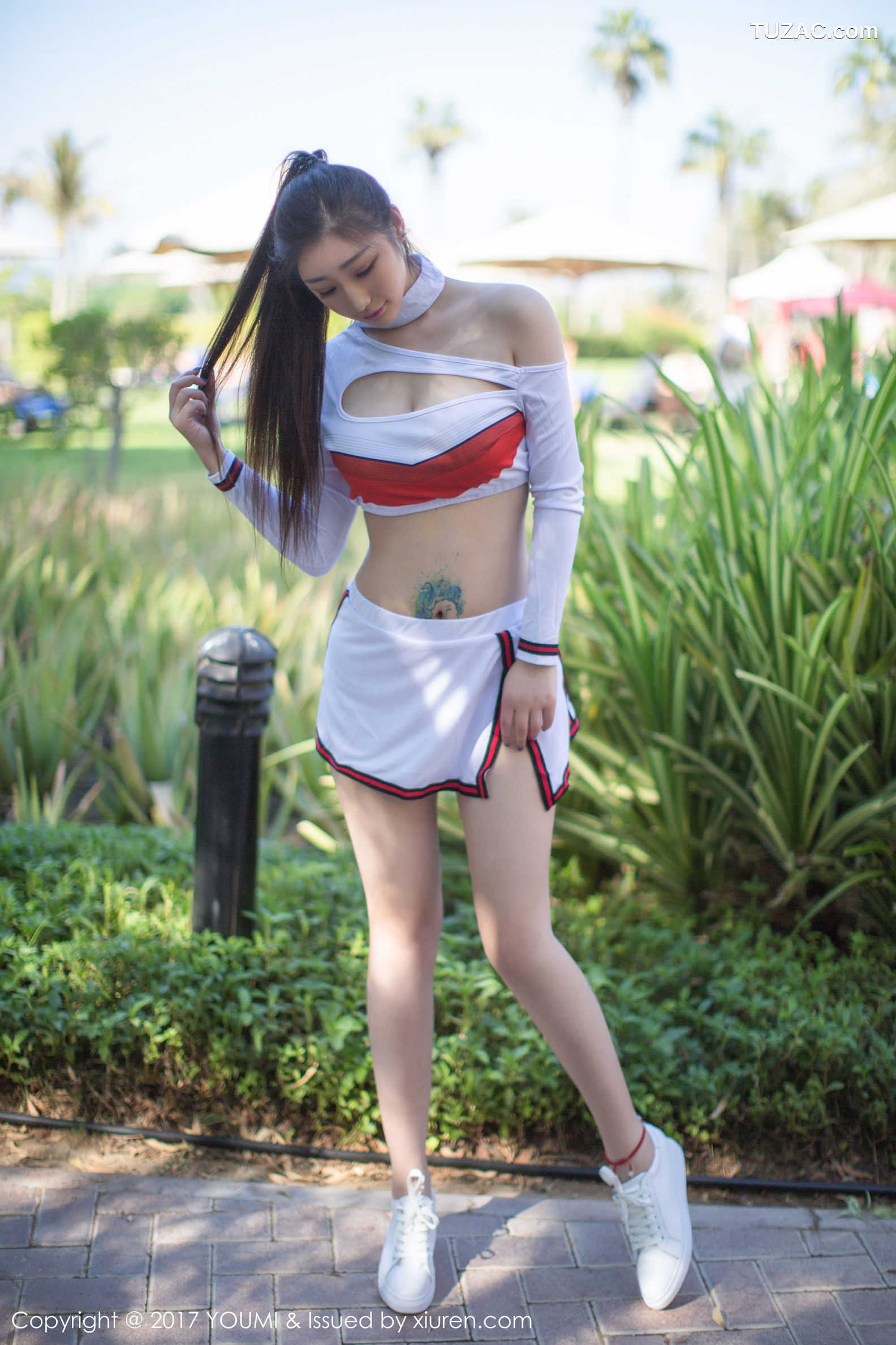 YouMi尤蜜荟-090-妲己-《制服-真空金属链》-2017.11.29