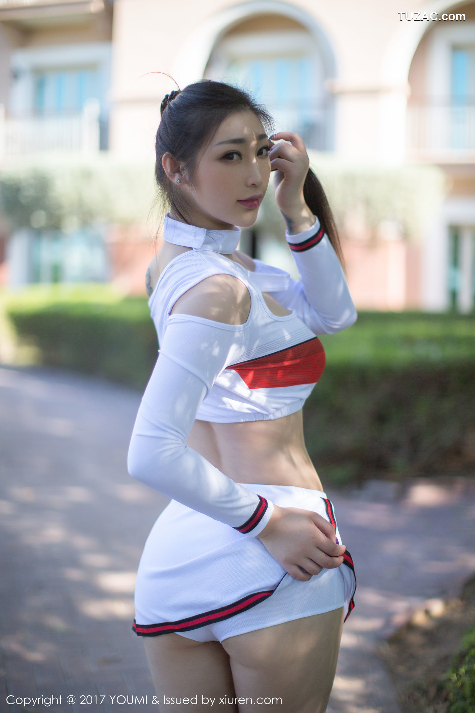 YouMi尤蜜荟-090-妲己-《制服-真空金属链》-2017.11.29