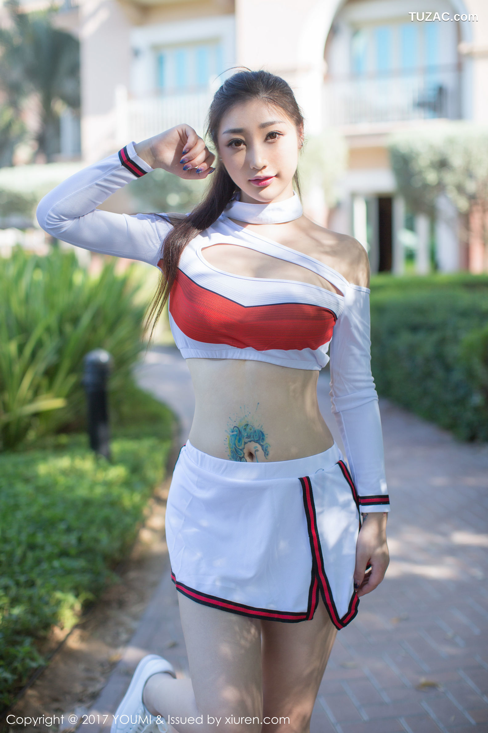 YouMi尤蜜荟-090-妲己-《制服-真空金属链》-2017.11.29