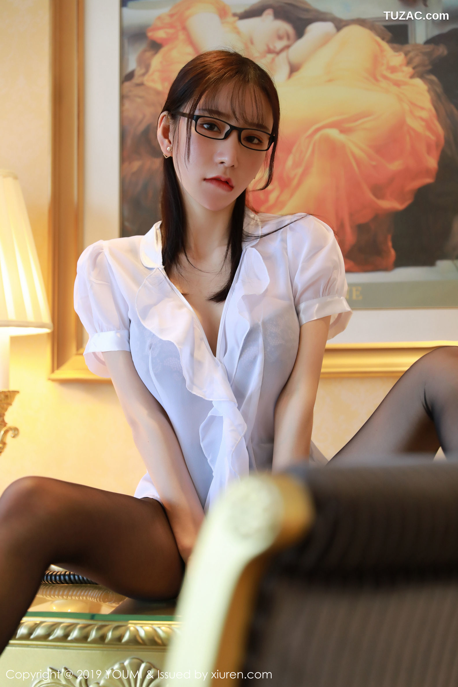YouMi尤蜜荟-285-周于希-《性感OL制服》-2019.03.26