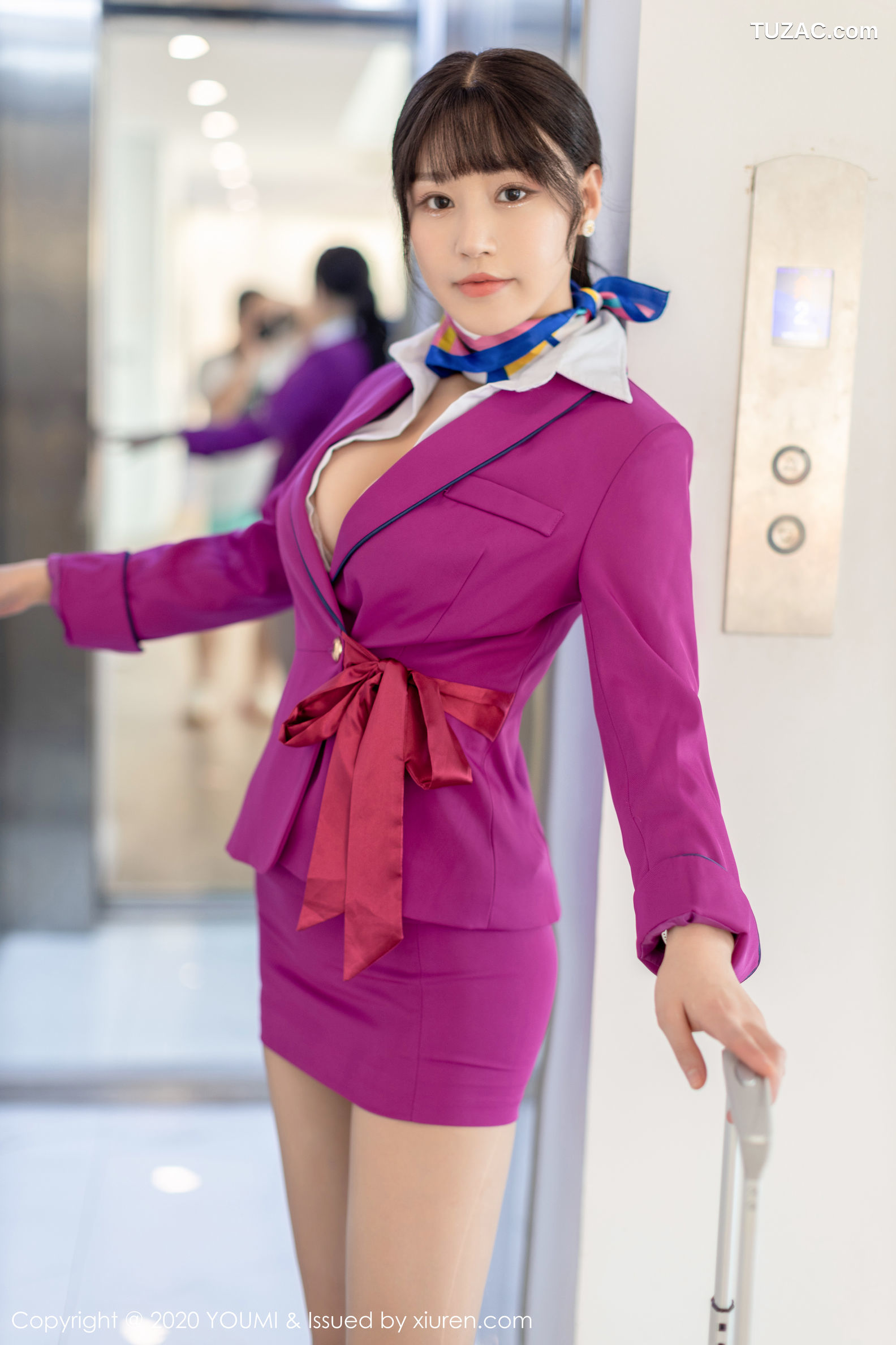 YouMi尤蜜荟-398-朱可儿-《空姐剧情绳子捆绑》-2020.01.02