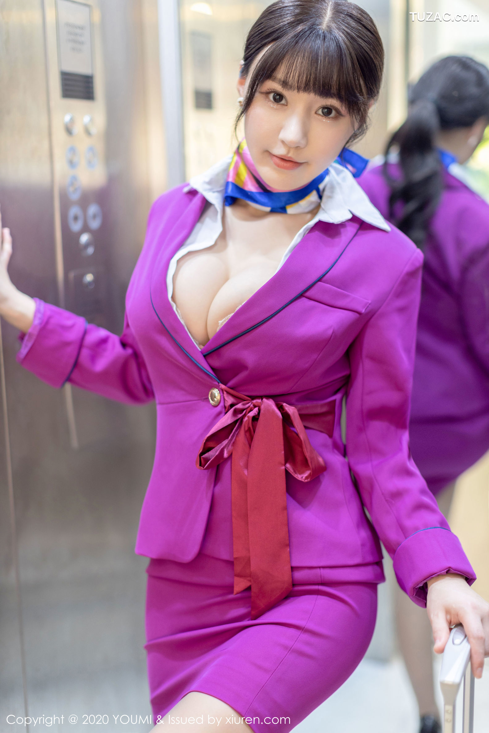 YouMi尤蜜荟-398-朱可儿-《空姐剧情绳子捆绑》-2020.01.02