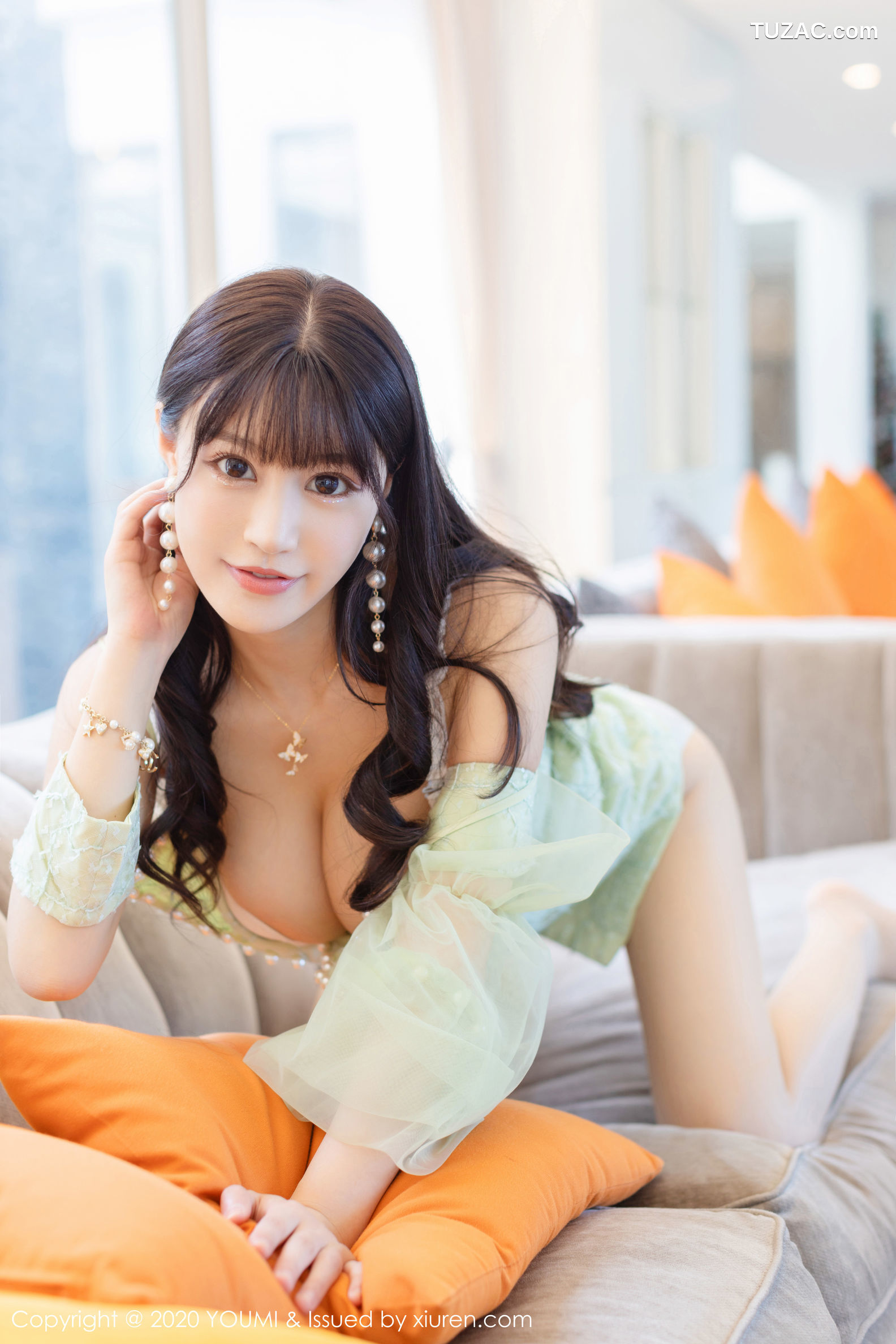 YouMi尤蜜荟-417-朱可儿-《蕾丝内衣与朦胧肉丝系列》-2020.02.18