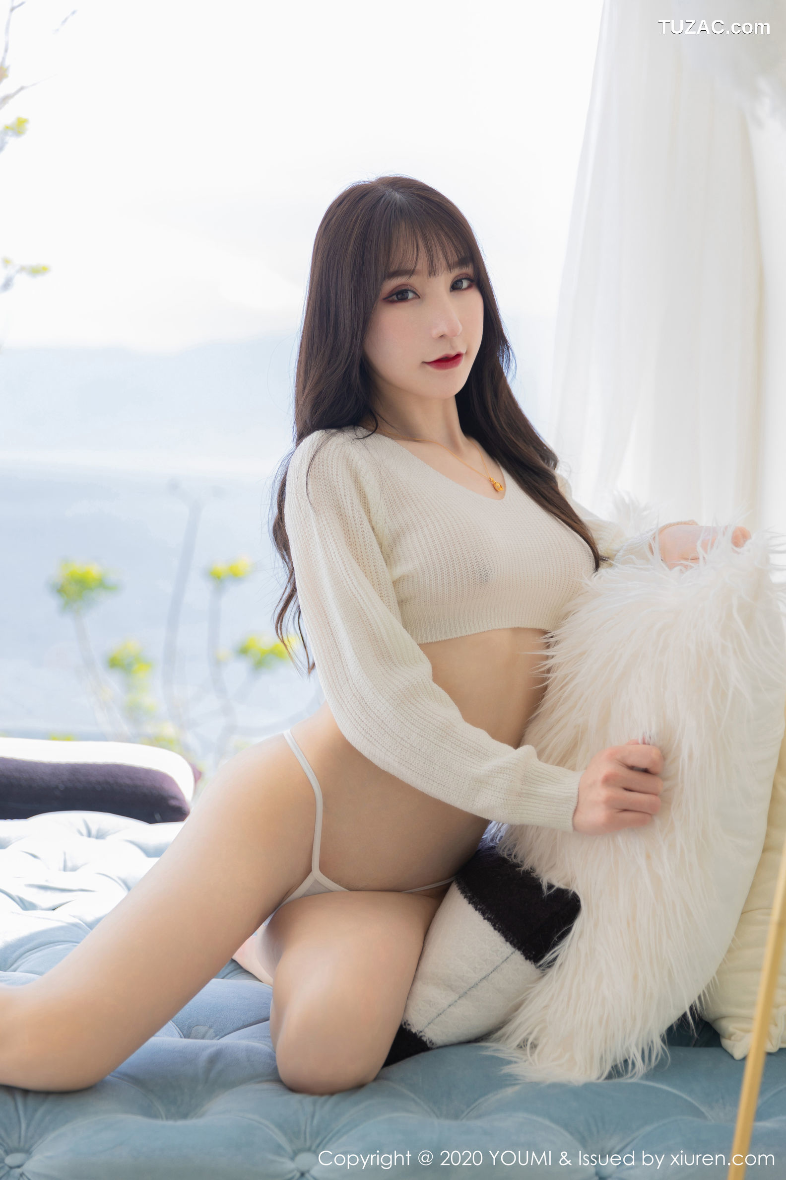YouMi尤蜜荟-469-周于希-《大胆毛衣系列》-2020.05.12