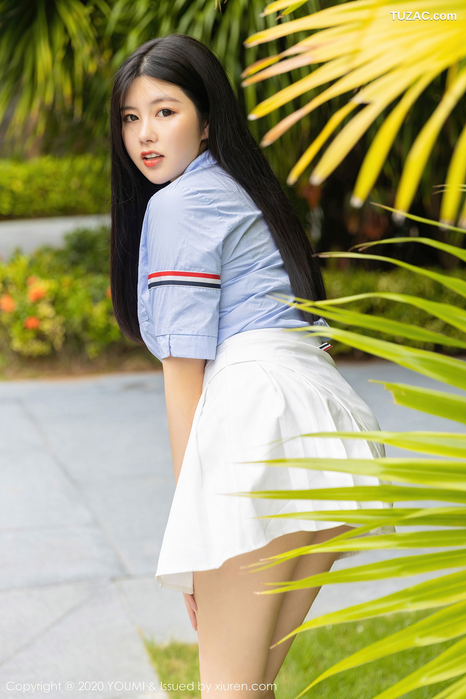 YouMi尤蜜荟-513-娜露Selena-《清纯校园风格的校服》-2020.08.24