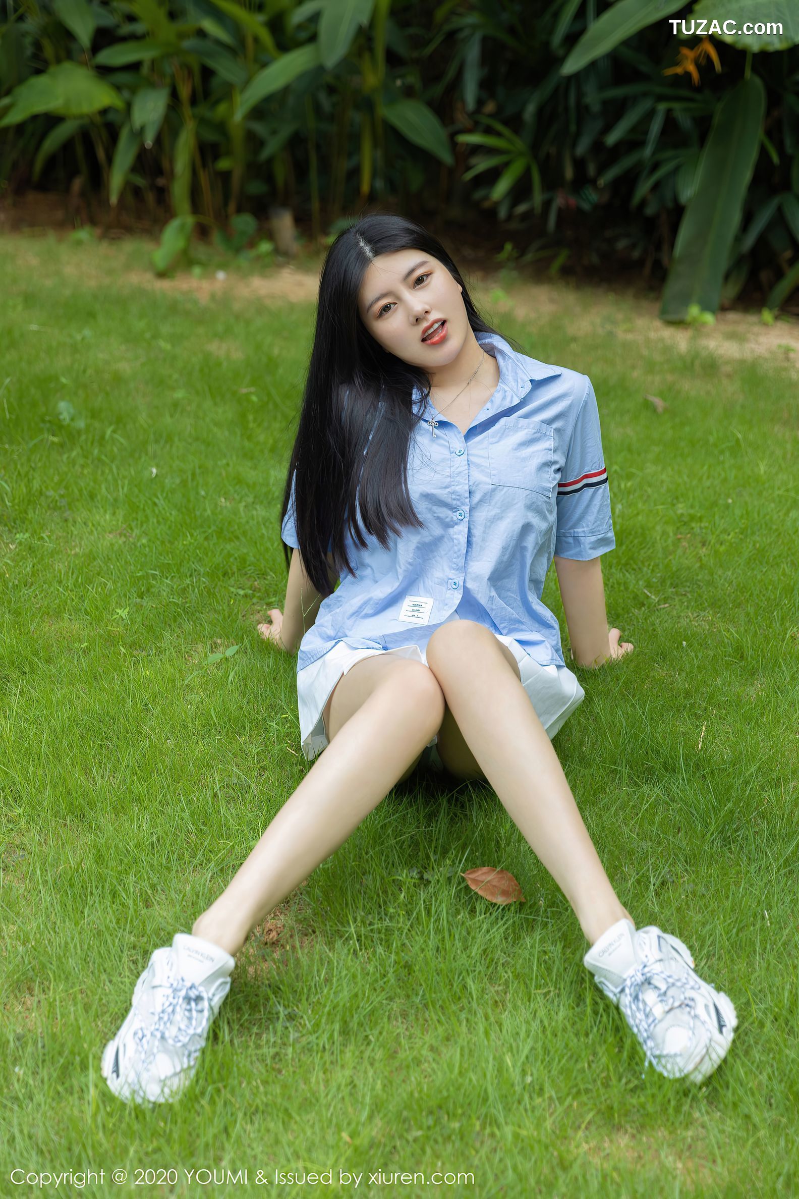 YouMi尤蜜荟-513-娜露Selena-《清纯校园风格的校服》-2020.08.24